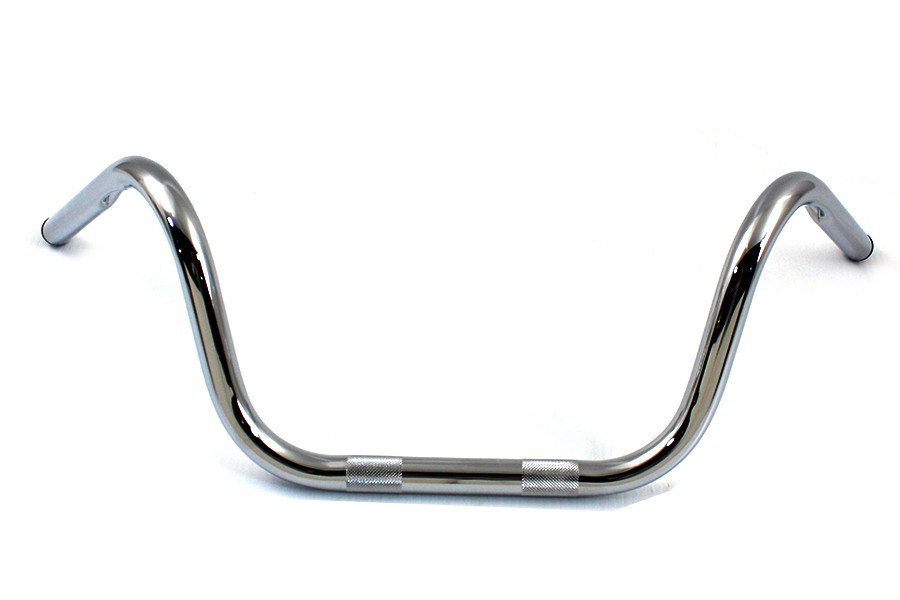 8-1/4 inch Replica Buckhorn Handlebar with Indents for Harley-Davidson