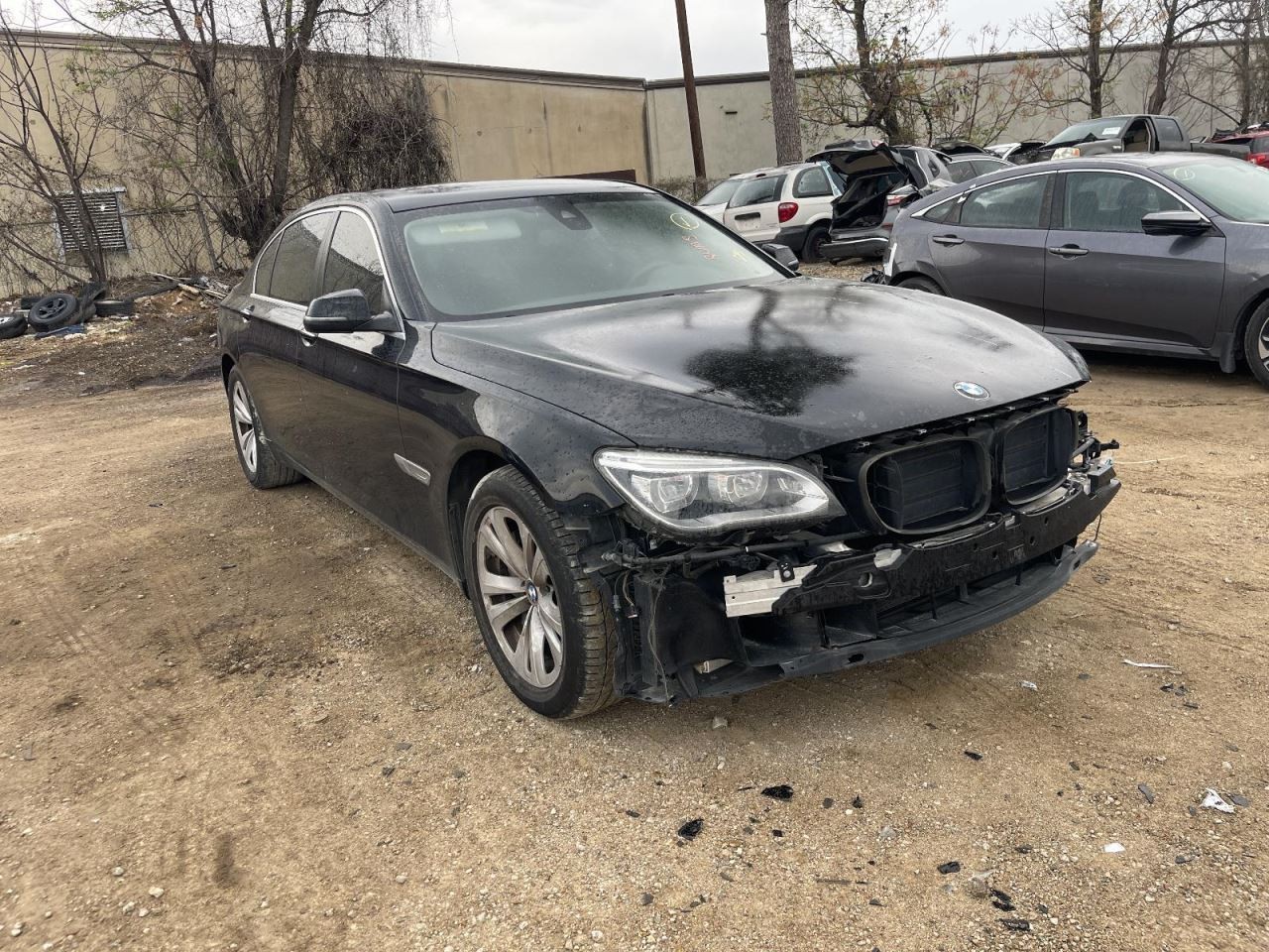 Passenger Front Seat Bucket Leather Fits 14-15 BMW 740i 1011760