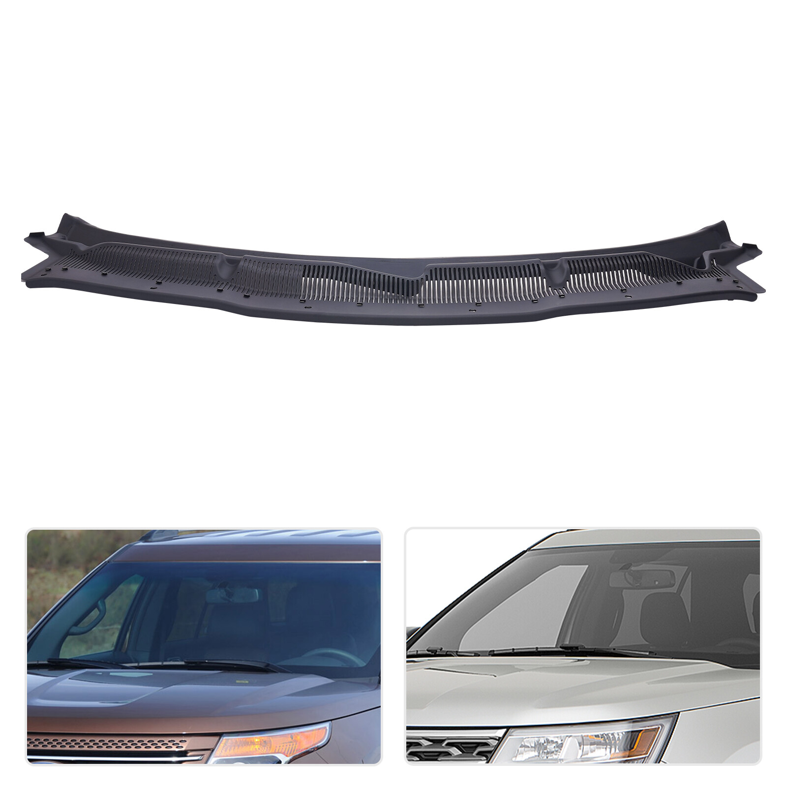Top Windshield Cowl Grille For Ford Explorer 2011-2019 2.3L 3.7L BB5Z78022A68AA