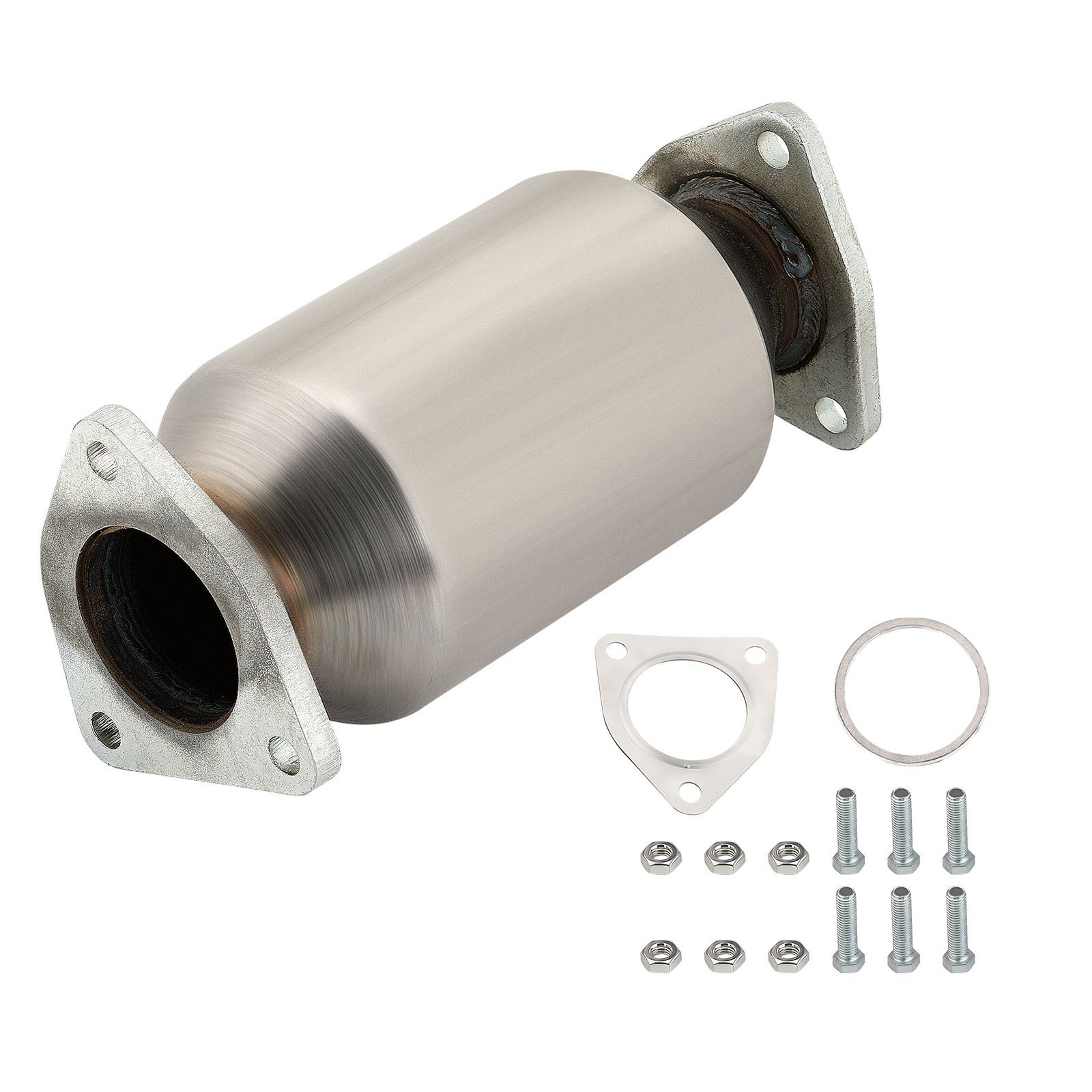 catalytic converter stainless steel for honda ridgeline bolt on connection