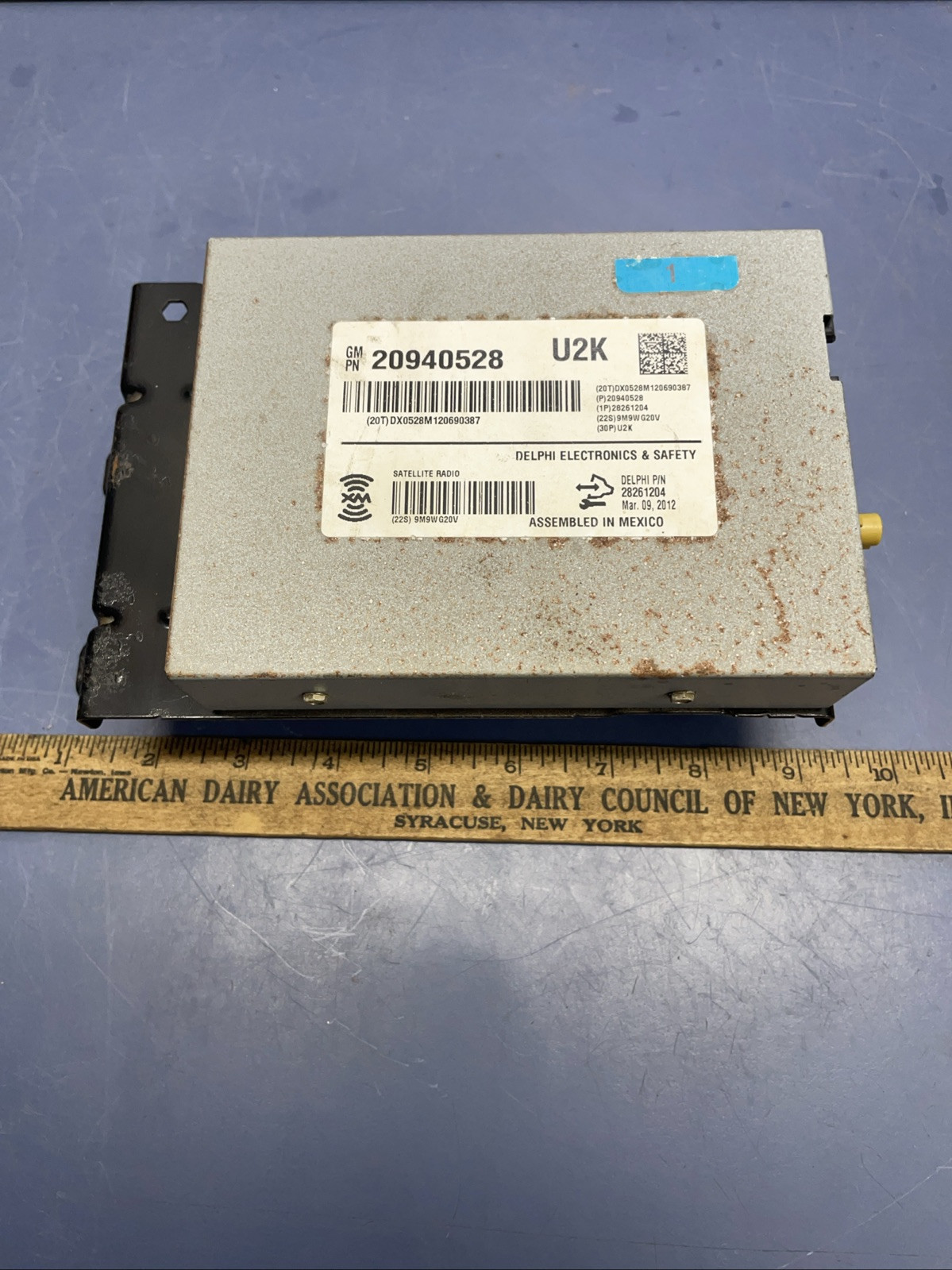 2006-2016 CHEVROLET IMPALA RADIO SATELLITE RECEIVER CONTROL MODULE 20940528 OEM