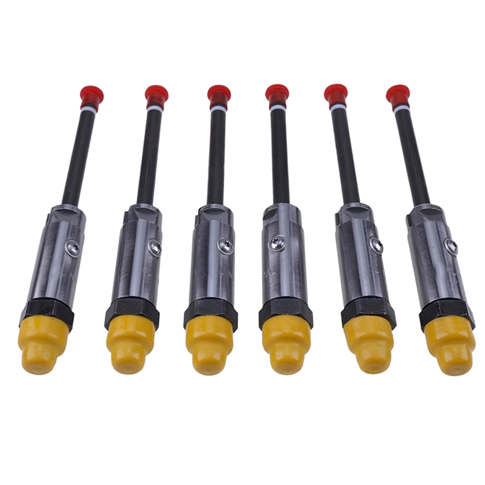 6PCS Fuel Injector 8N-7005 0R3418 For Caterpillar 3306 3306B 12G 140H 160G