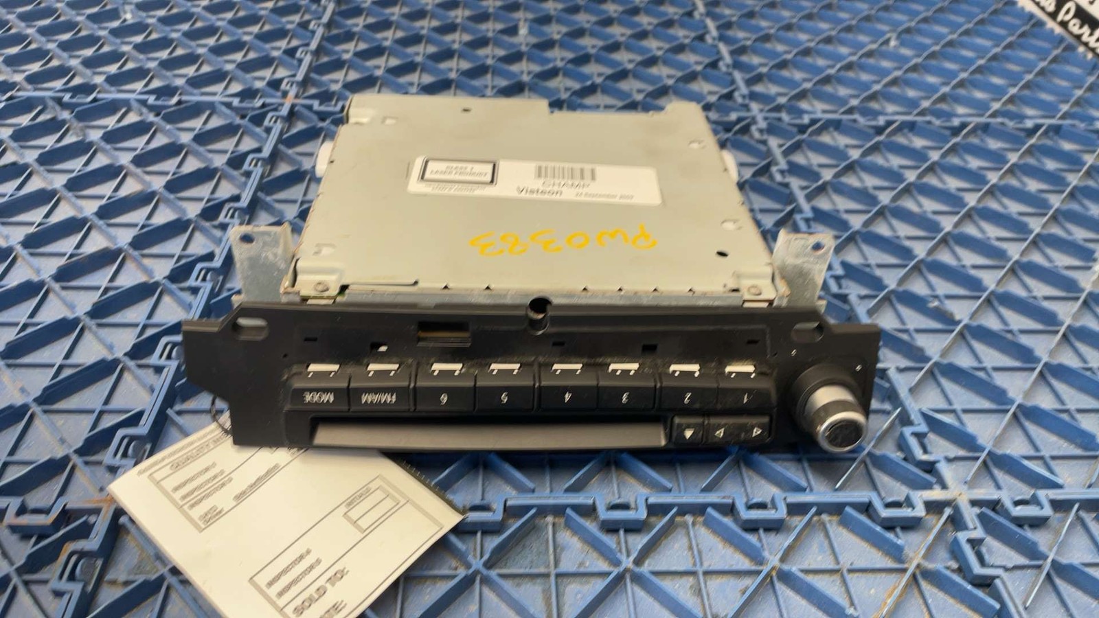 08 09 10 BMW 528I Audio & Visual Equip.(radio) Am-fm-cd Receiversedan