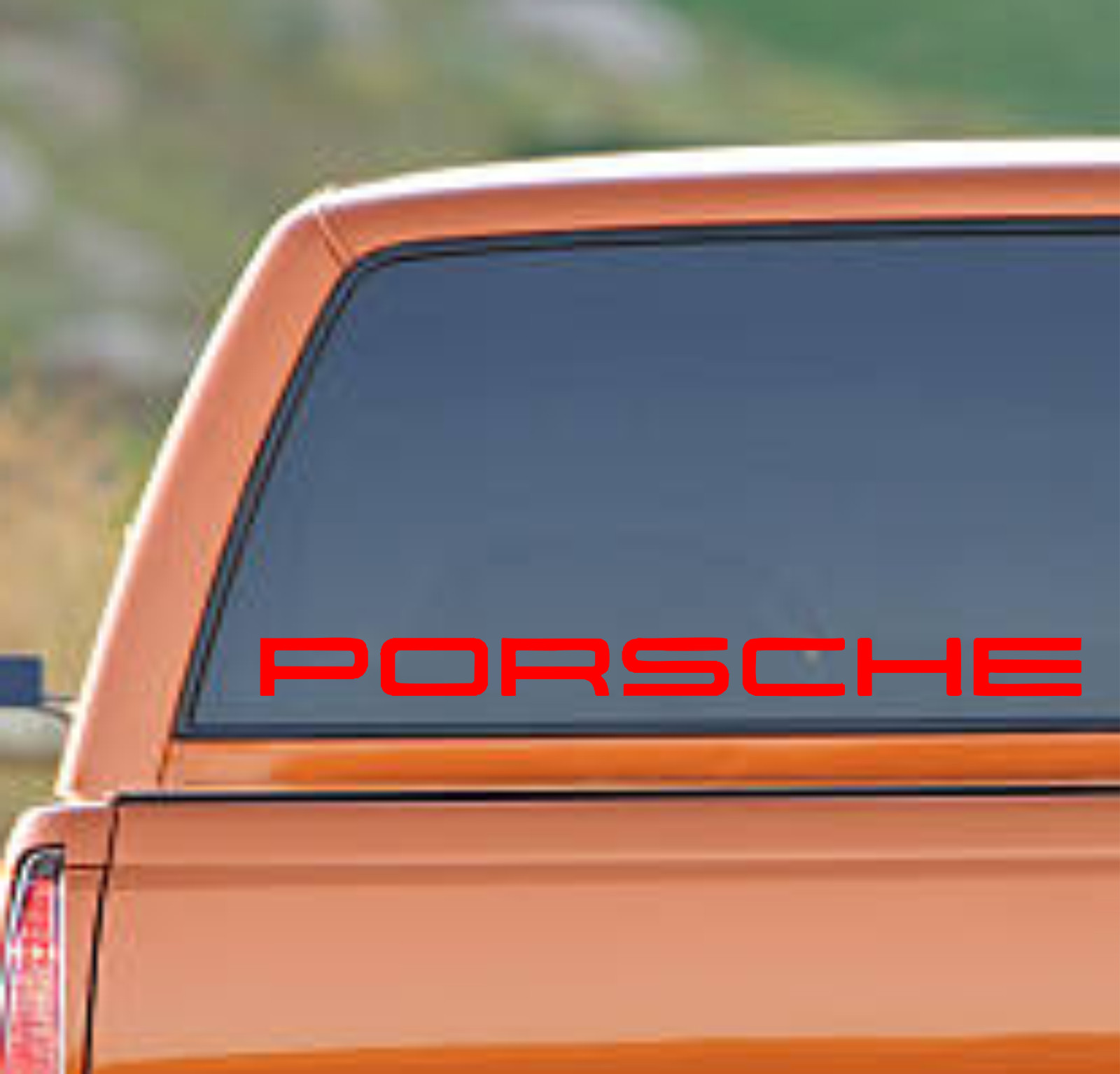 Porsche Sticker Vinyl Decal Motors SUV Car Truck Window Racing Pick Size & Color