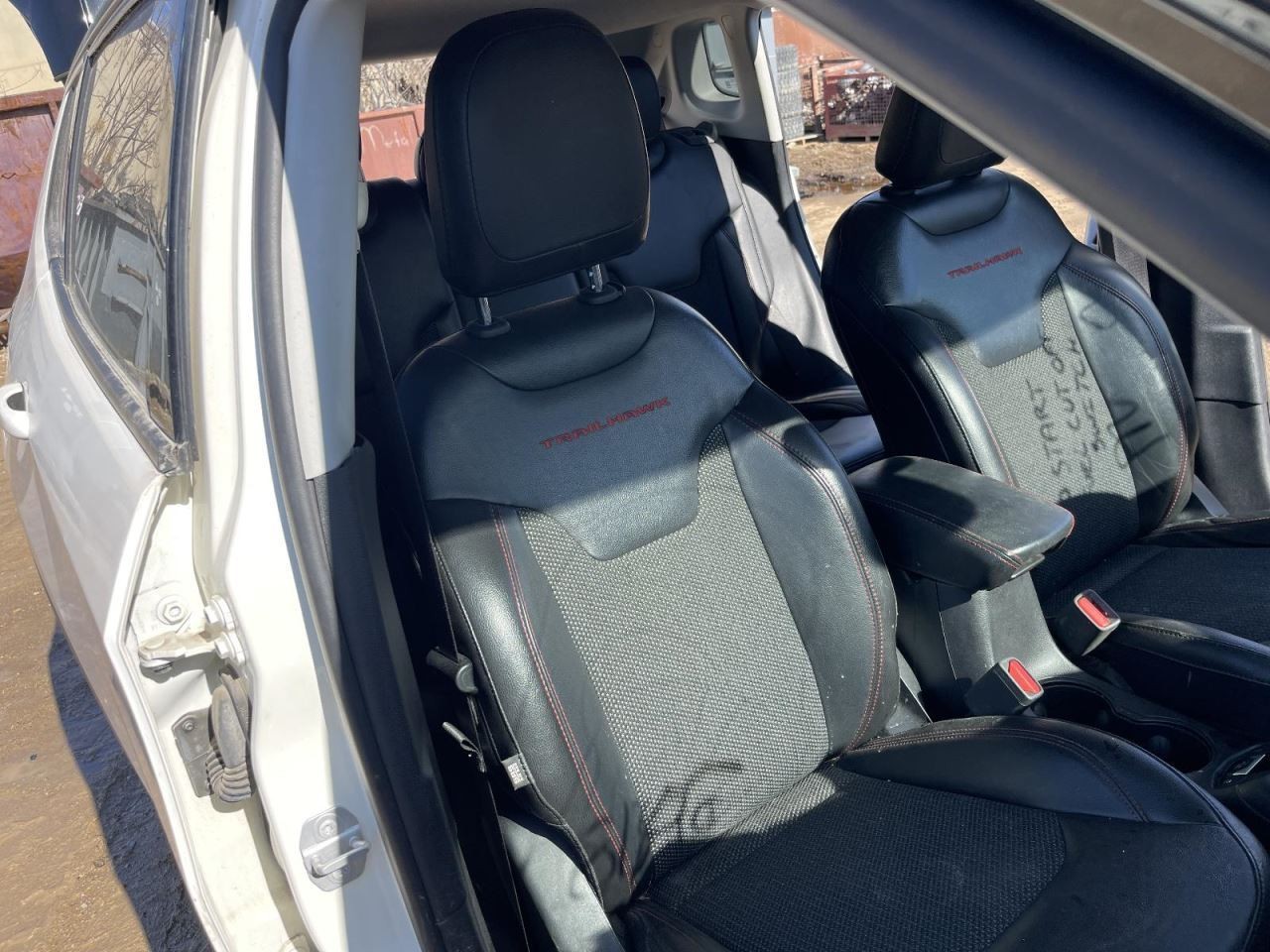Passenger Front Seat Manual Cloth And Leather Fits 17-21 COMPASS 1003851