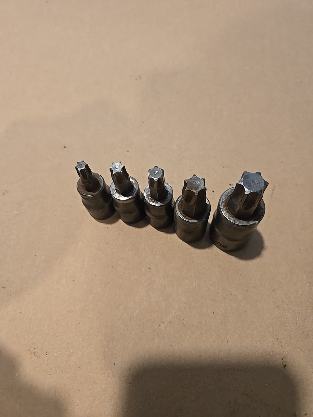 Mac Tools 3/8 1/2″ Drive T40,T45,T47,T55,T60 Torx Bit Driver Sockets USA Lot
