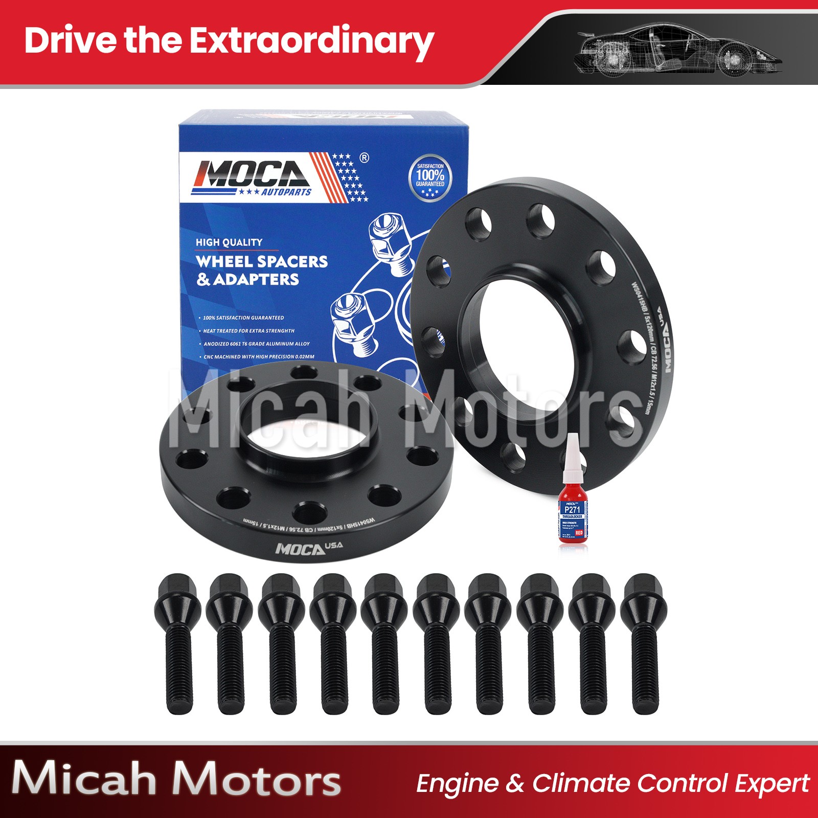 2PC 15mm Hubcentric Wheel Spacer 5×120 72.56mm for BMW E36 E46 E60 E90 E92