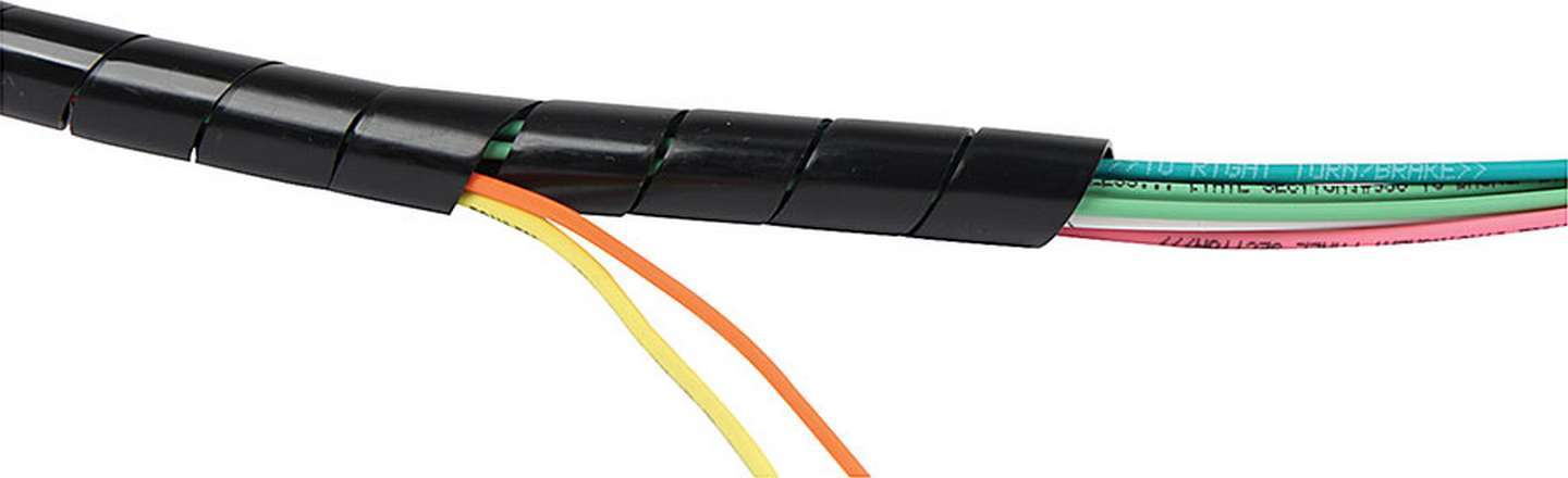 Allstar ALL76600 10 ft Long 1/4 in Diameter Spiral Wire Loom
