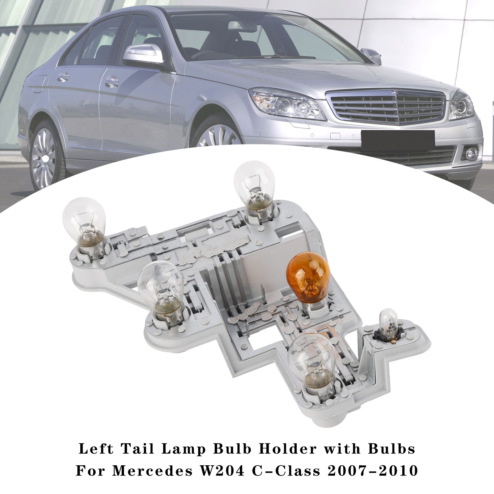 Stable Performance Left Tail Lamp Bulb Holder For Mercedes W204 C-Class 07-10