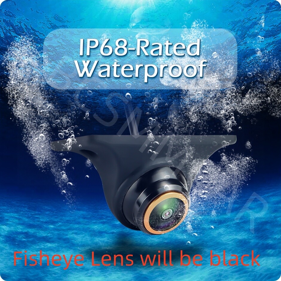 AHD CVBS Car Rear View Reverse Camera 170° Wide Angle Night Vision Waterproof