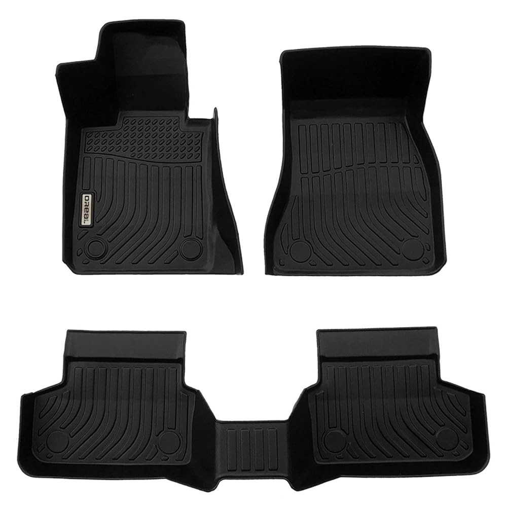 Car Floor Mats Replacement for BMW 5 Series G30 2017-2023 All Weather Carpets