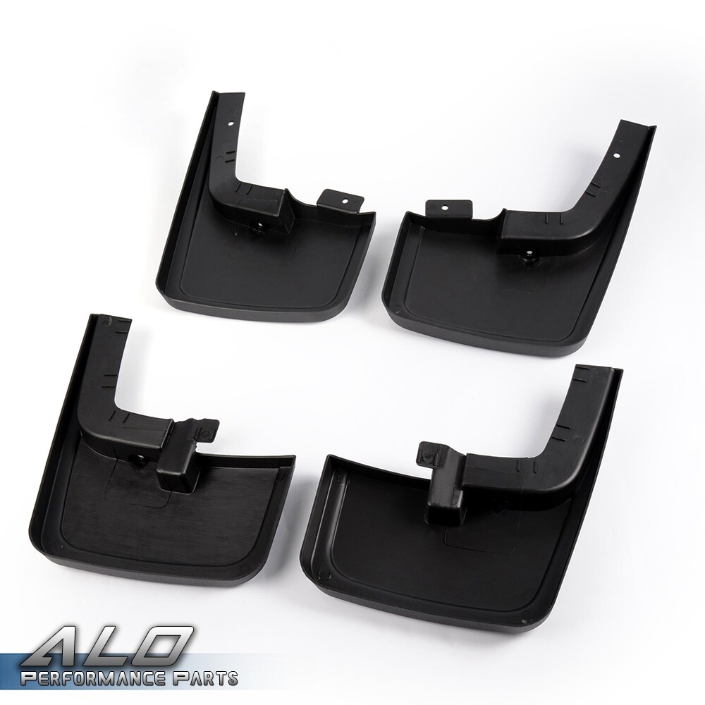 Front+Rear Splash Guards Mud Flaps w/ Wheel Lips Fit For 2015-2020 Ford F-150