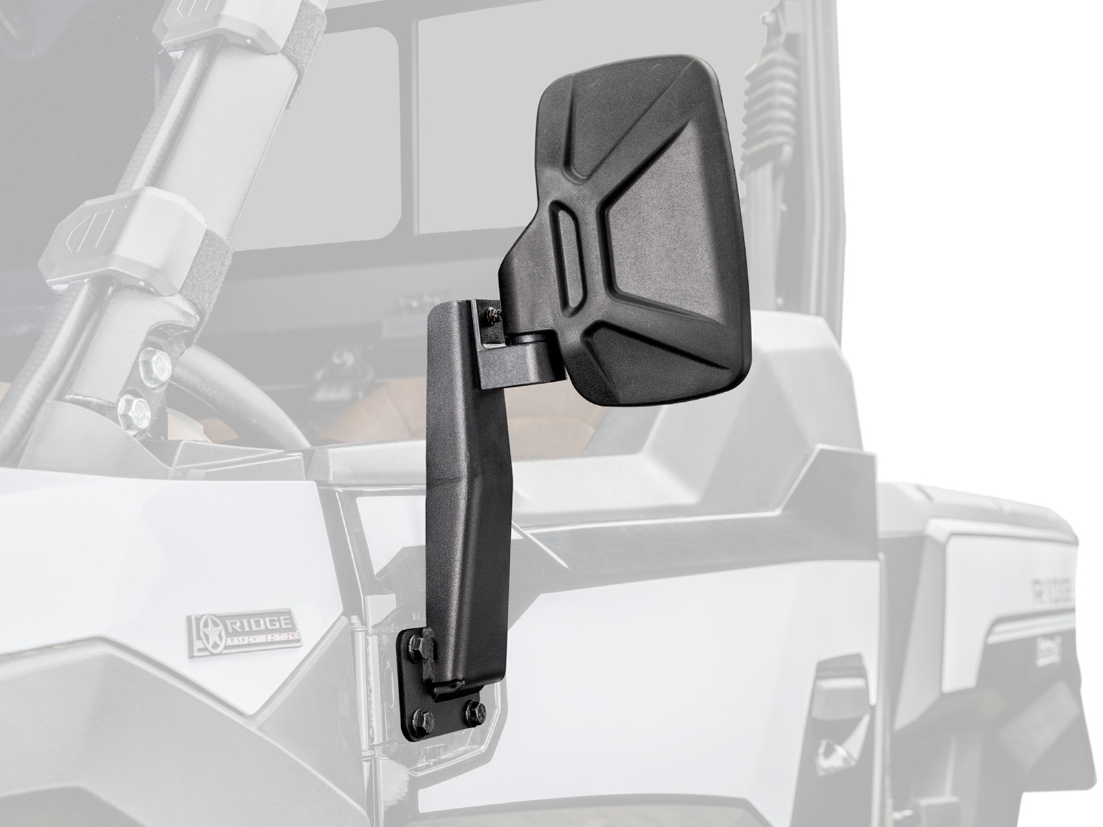 SuperATV Side View Mirror for Kawasaki Ridge/See Fitment