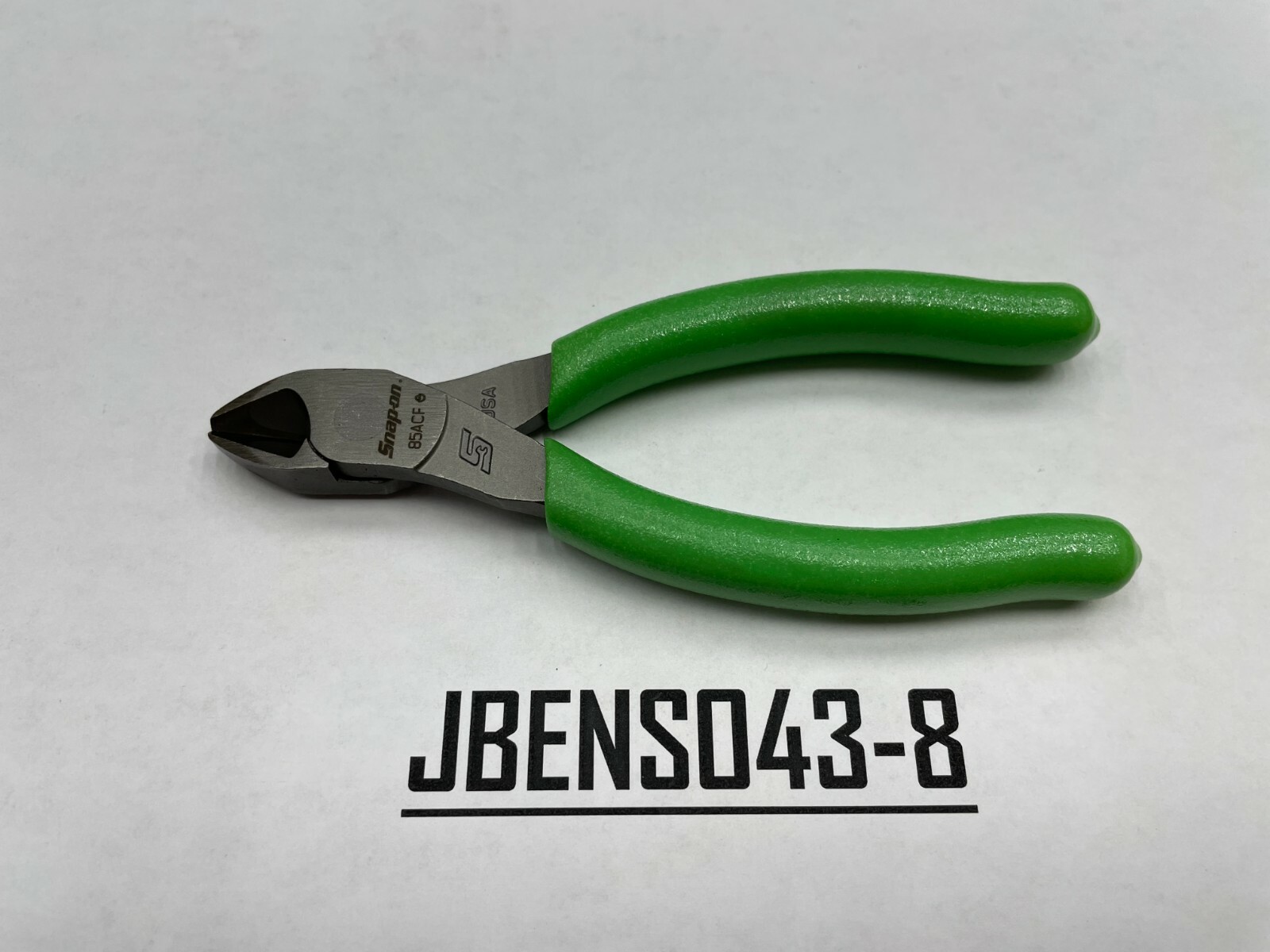 Snap-on Tools USA NEW GREEN 5″ Talon Soft Grip Diagonal Cutter Pliers 85ACFG