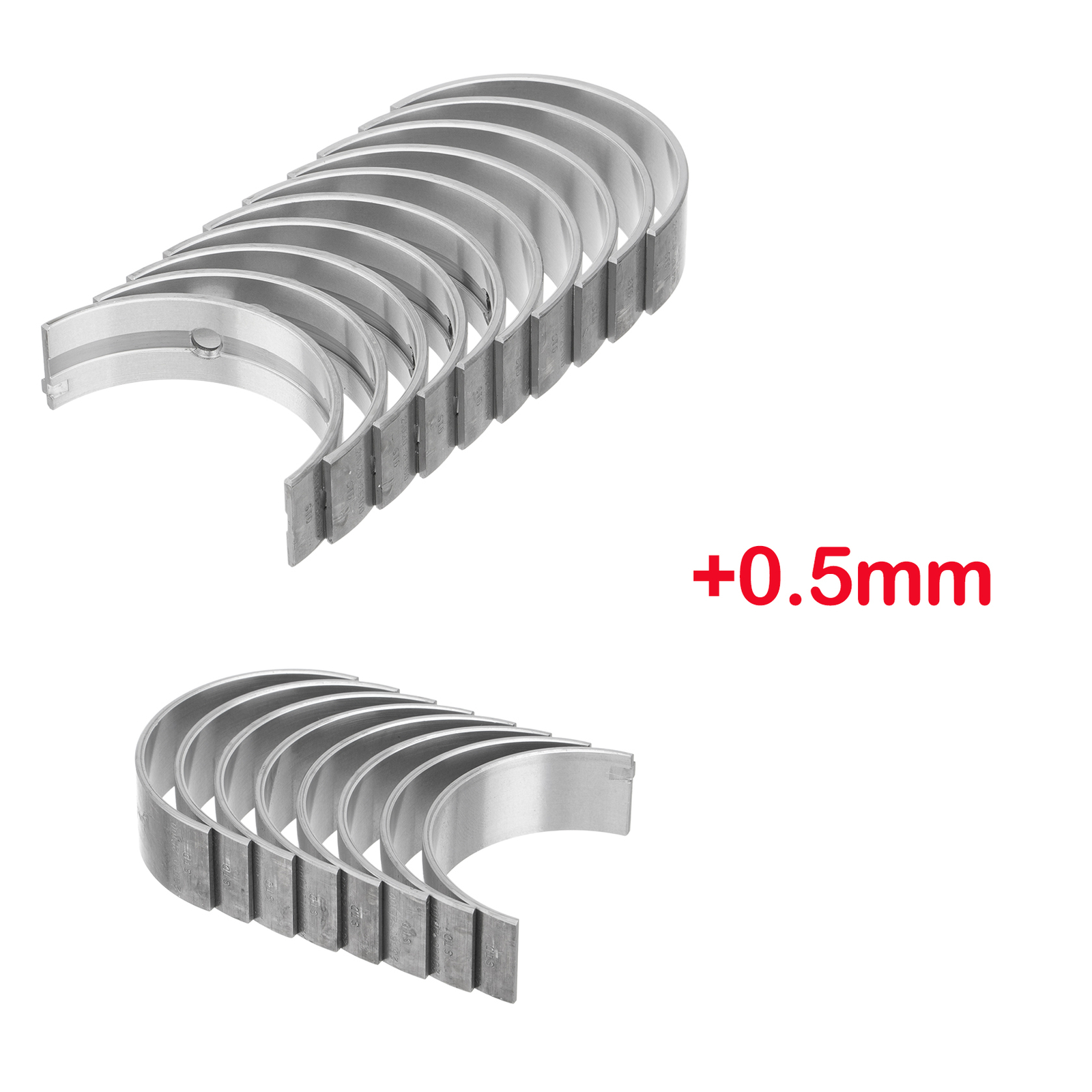 +0.5mm / STD Size Main & Rod Bearing Set for Hyundai Elantra Kia 1.8L 2.0L 11-16