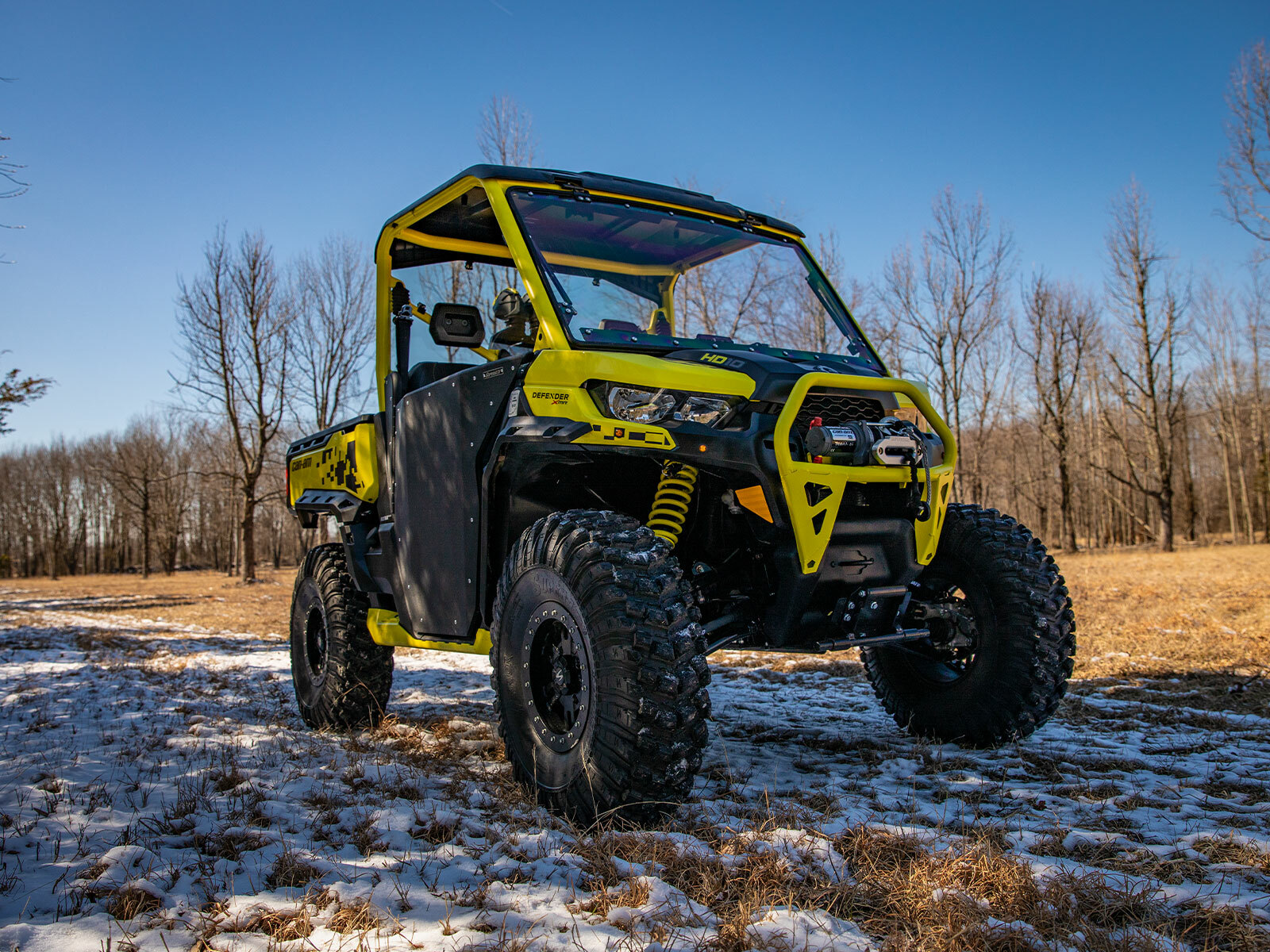 SuperATV High Clearance 2″ Forward Offset A-Arms for Can-Am Defender See Fitment
