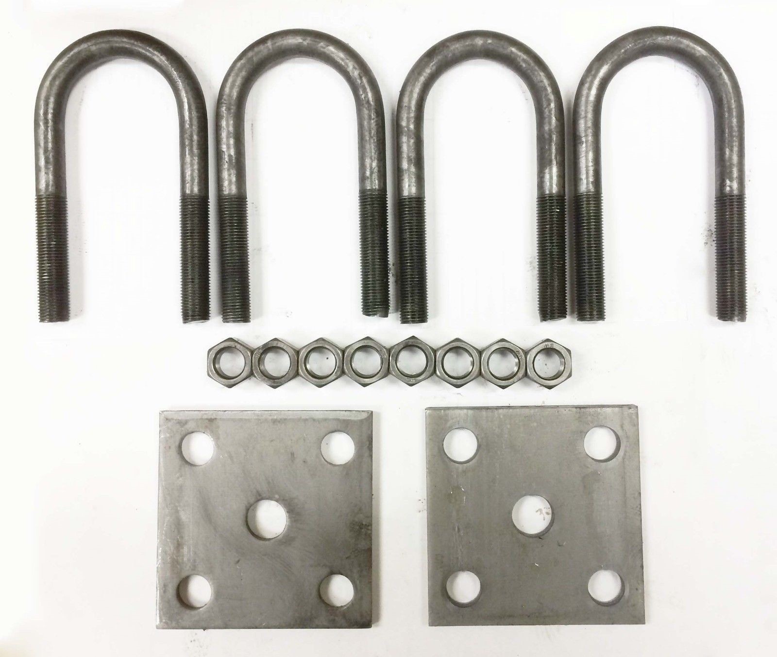 New trailer U bolt kit for 2000lbs 1-3/4″ Round Axle 4-1/4″ long 1/2″ dia -20078