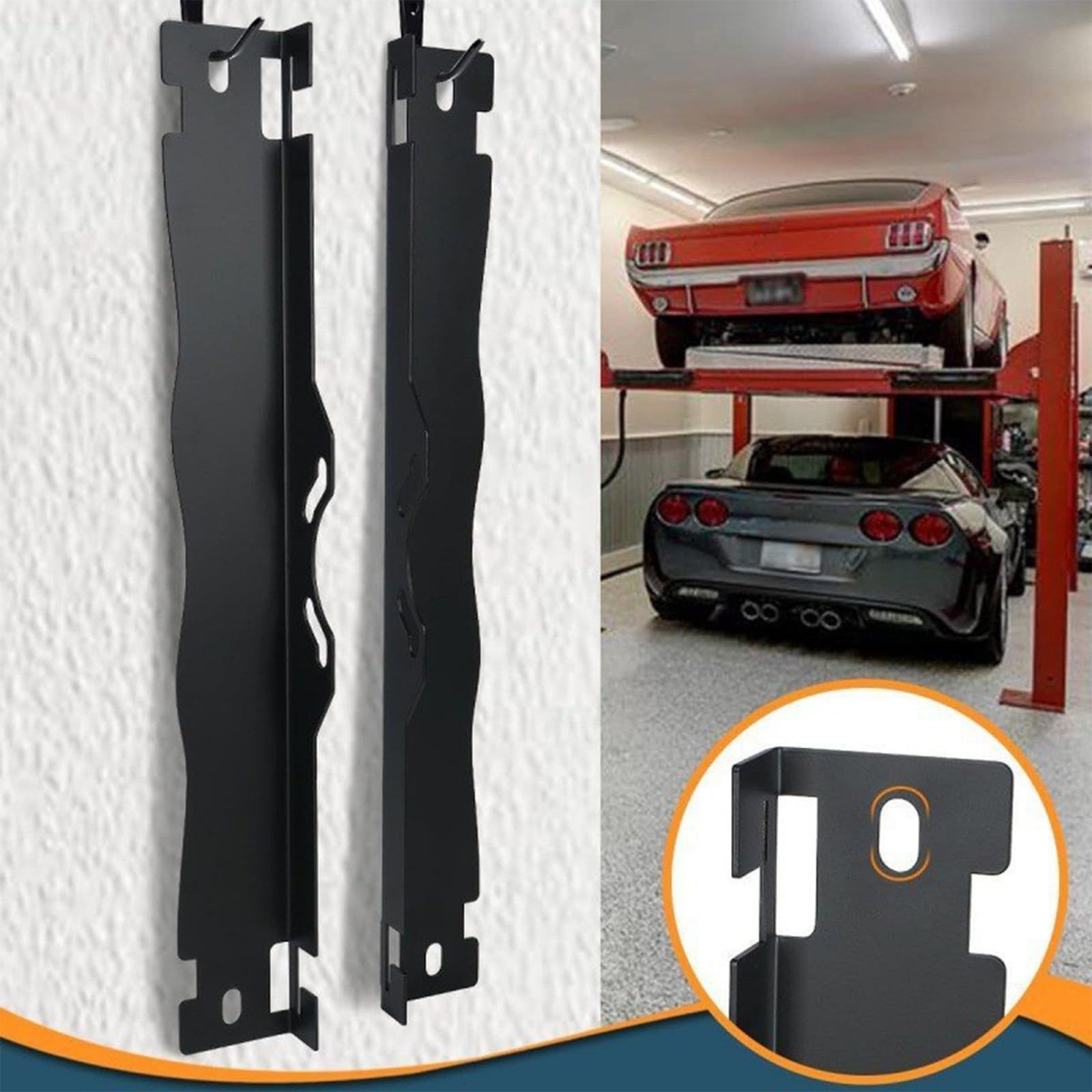 Wheel Alignment Tool with 2 Tape Measures for Cars & SUVs – Rust-Proof Steel, Ca