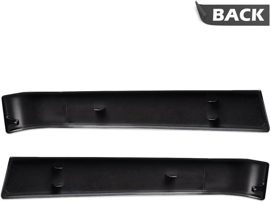Durable Black Grille Trims for 2003-2007 Chevy Silverado – Bolt-On Installation