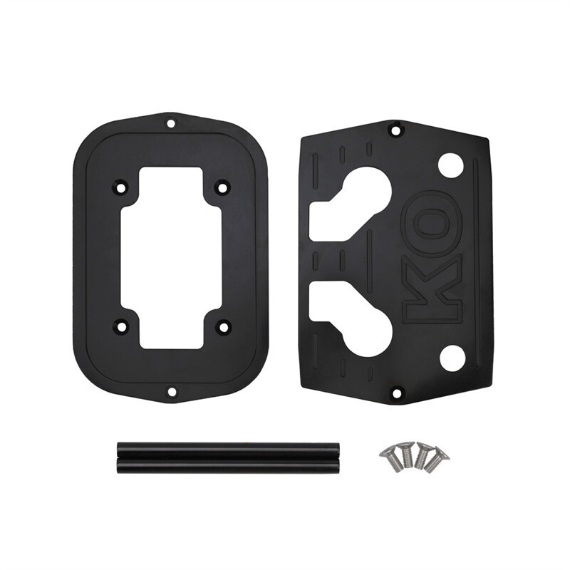 Aluminum Battery Tray Hold Down Bracket for Optima 34/78 Battery Red Yellow Top