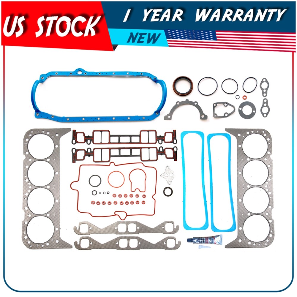 Full Gasket Set For 96-02 Chevrolet GMC Cadillac 5.7L Vortec OHV VIN R