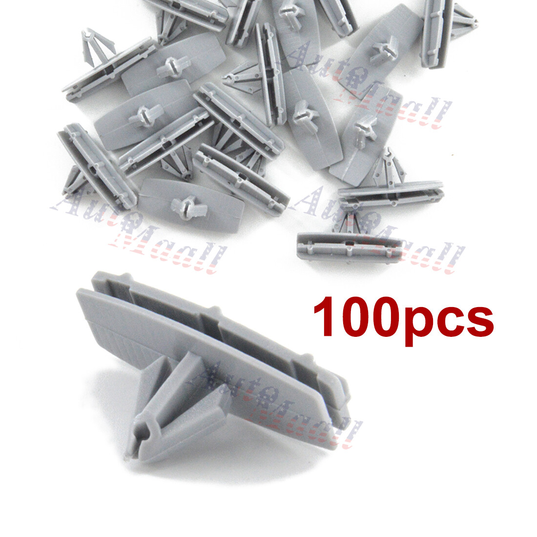 100x Fender Flare Rocker Moulding Clip For Jeep Wrangler JK & Unlimited JK 2007-