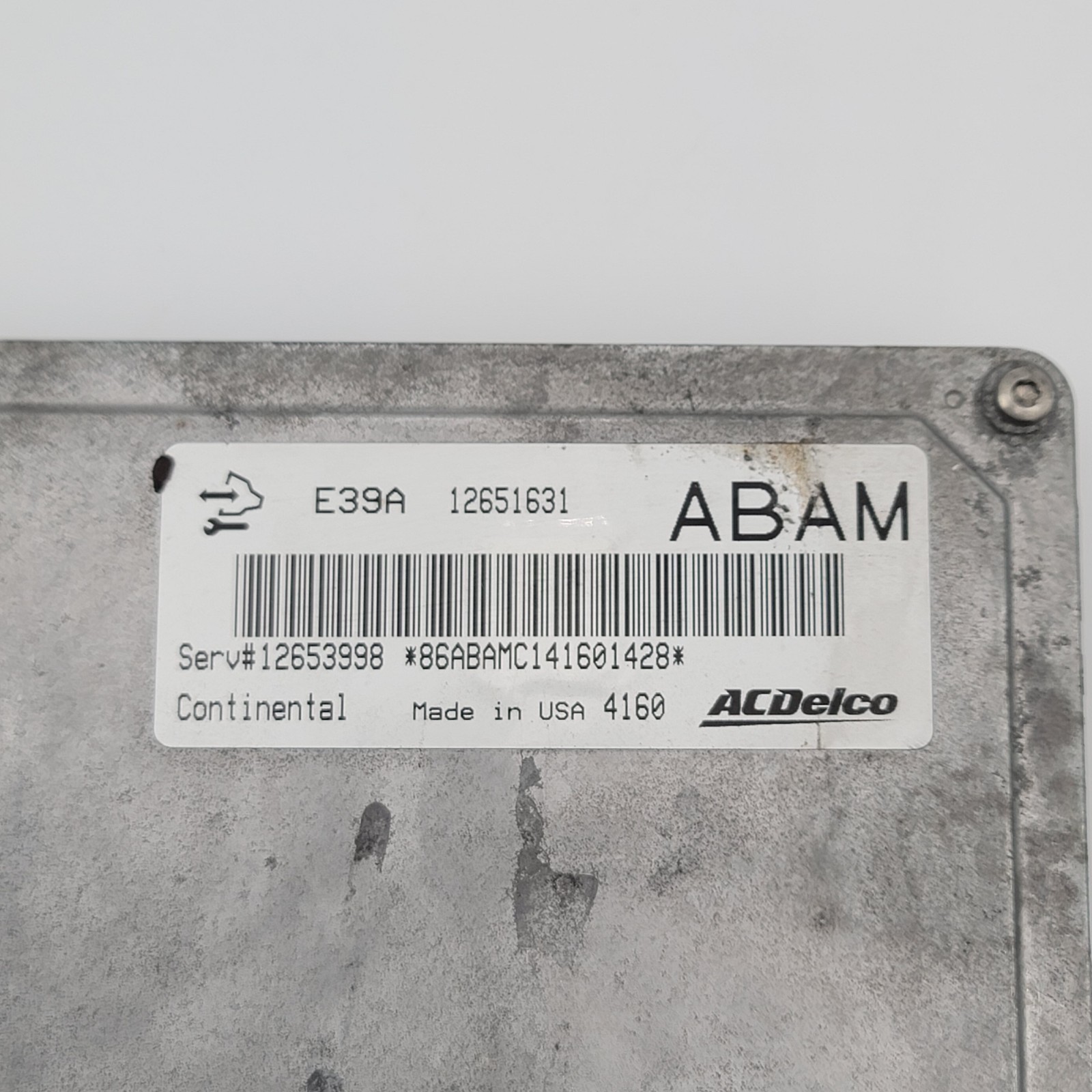 2013 2014 2015 2016 Gmc Terrain Engine Computer Ecu Pcm Ecm Pcu E39A 12651631