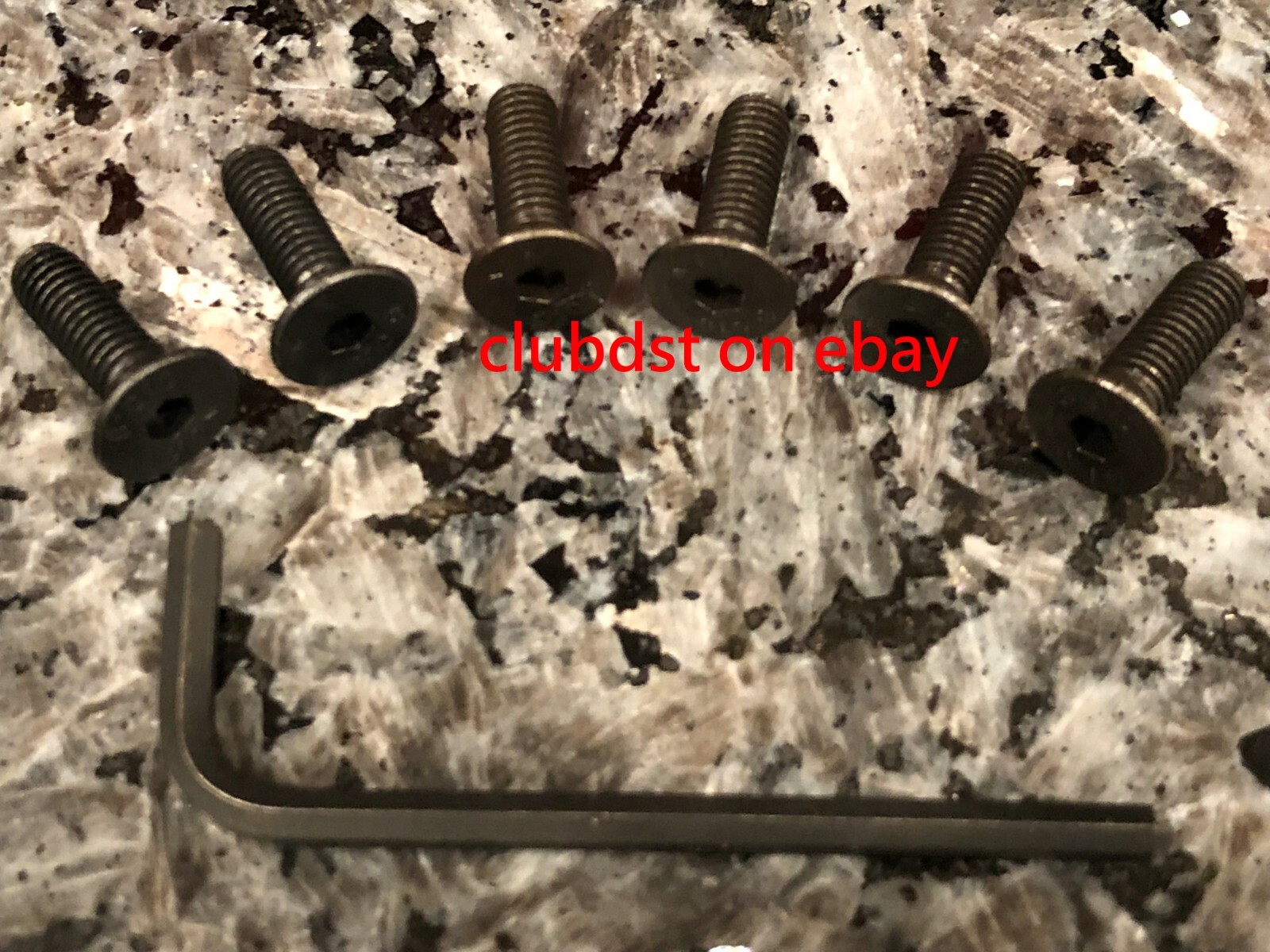 Steering Wheel Screw Taper Bolt Kit 6 pcs set for Nardi Personal Sparco OMP Momo