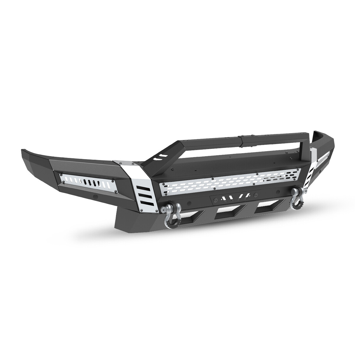 Textured Powder-Coated Steel Front Bumper For 2017-2022 Ford F250 Super Duty New
