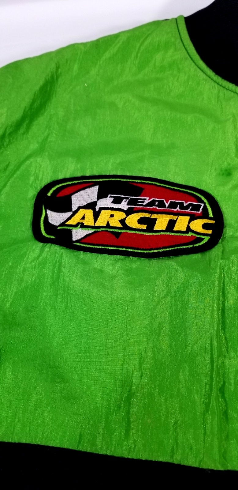 Arctic Cat team sublime lined jacket men size large vintage 1992 USA racing