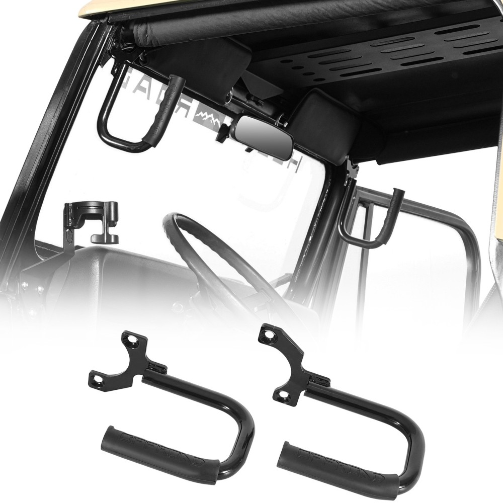 High-Quality Steel Front Grab Handle Anti-Slip Rubber Fit Jeep Wrangler YJ 87-95