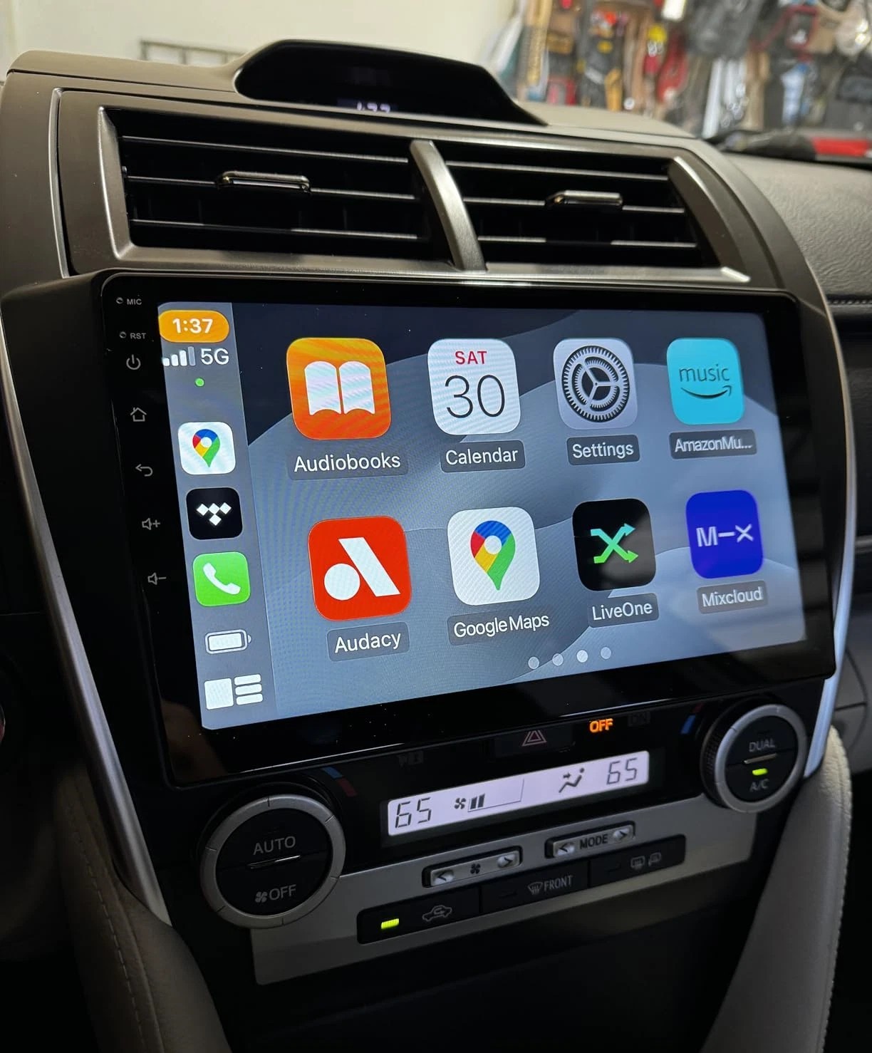 For 2012-2014 Toyota Camry Android 16 Apple Carplay Car Stereo Radio 2+64GB GPS