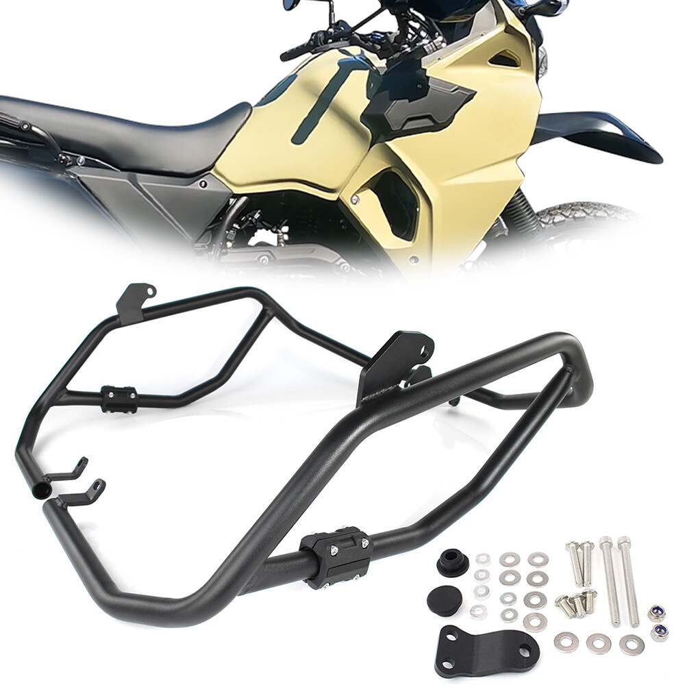 Fit For Kawasaki KLR650 2022 2023 2024 Crash Bar Protection Leg Bar Engine Guard