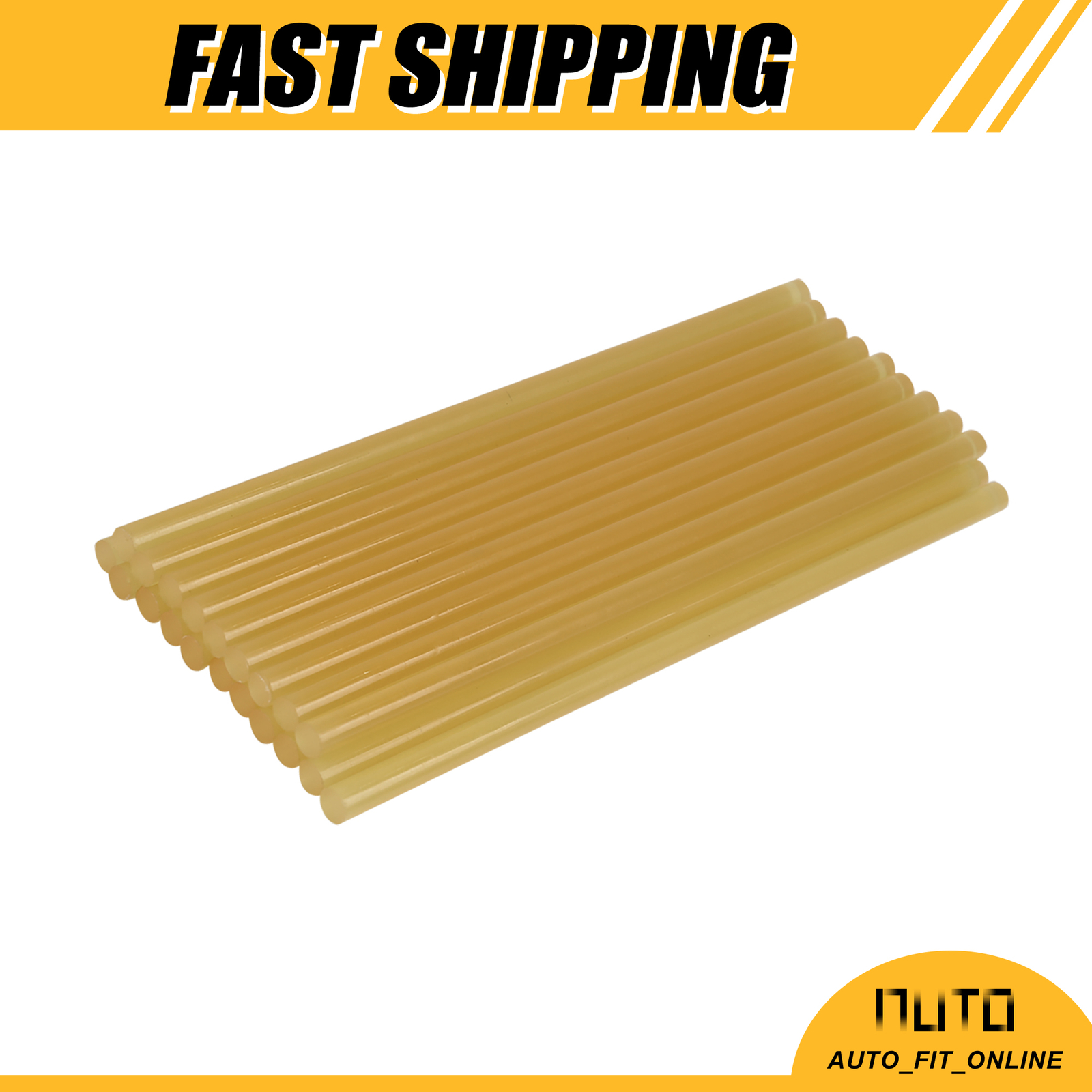 20PCS 7mmx200mm Yellow Car Paintless Dent Repair Hot Melt Glue Sticks Universal