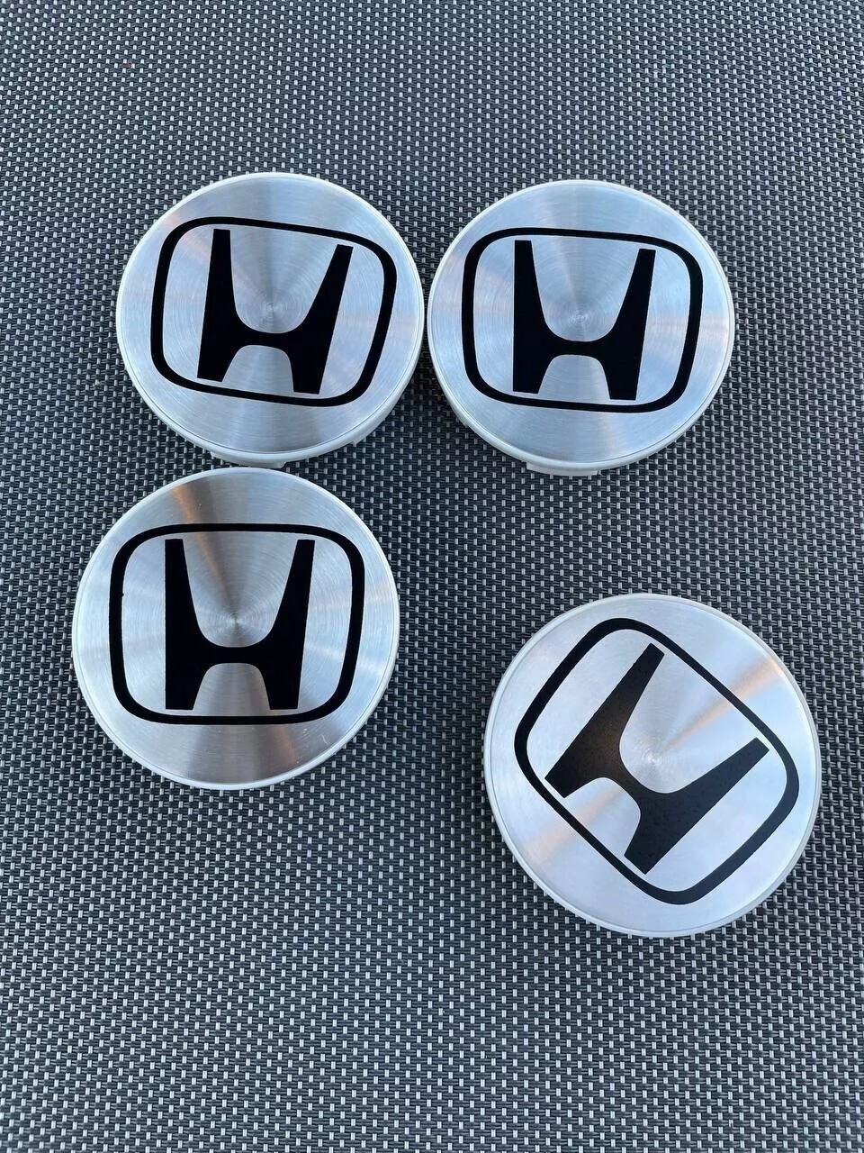 4PC Honda Wheel Rim Center Hub Caps Chrome Black Silver Red 69MM 2.7 inch