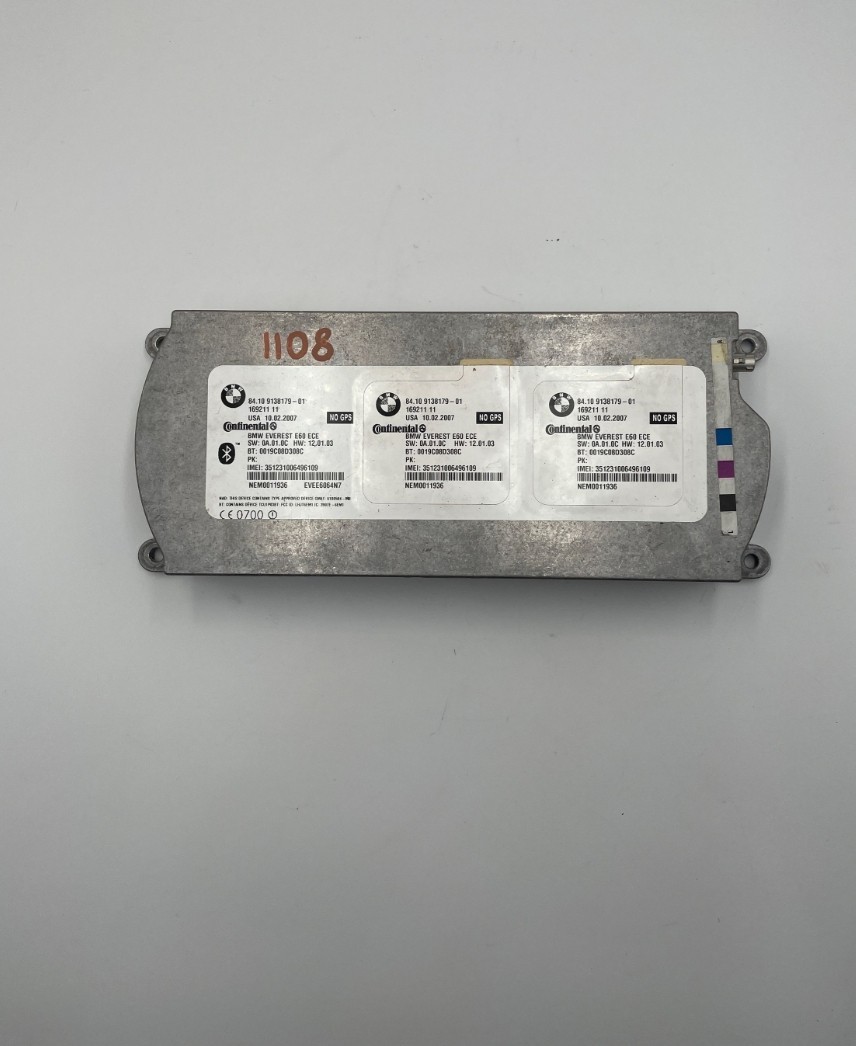 BMW 5 Series E60 E61 Bluetooth Control Module Bluetooth Control Unit OEM 9138179
