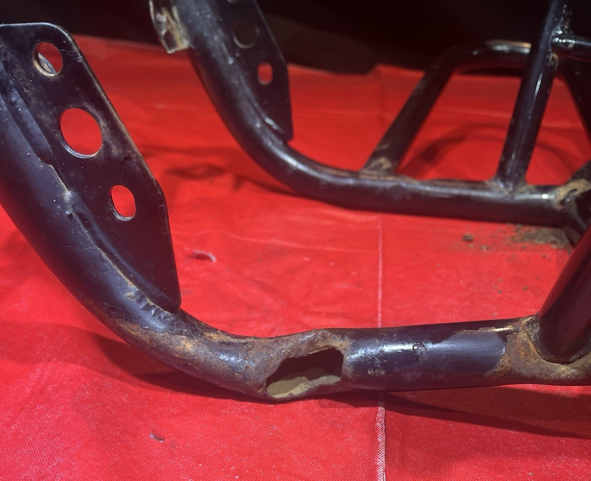 #2 2007 SUZUKI EIGER LT-A400F FRONT BUMPER BRUSH GUARD 46700-38FA0-019