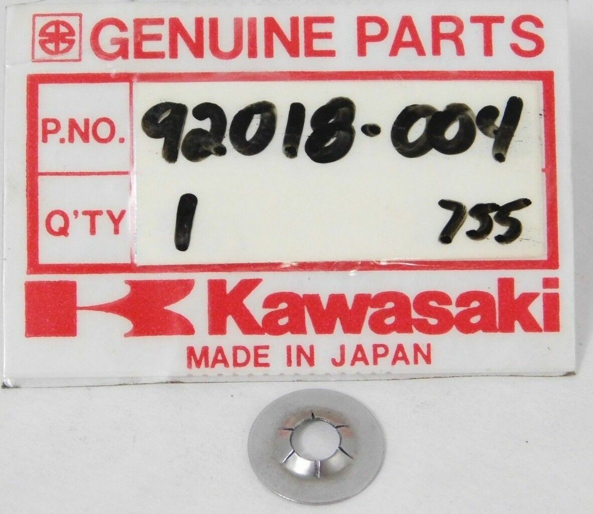 1969-2024 Kawasaki LOCK NUT 4MM G4TR H1 H2 KZ400 Concours Brute Force 92018-004