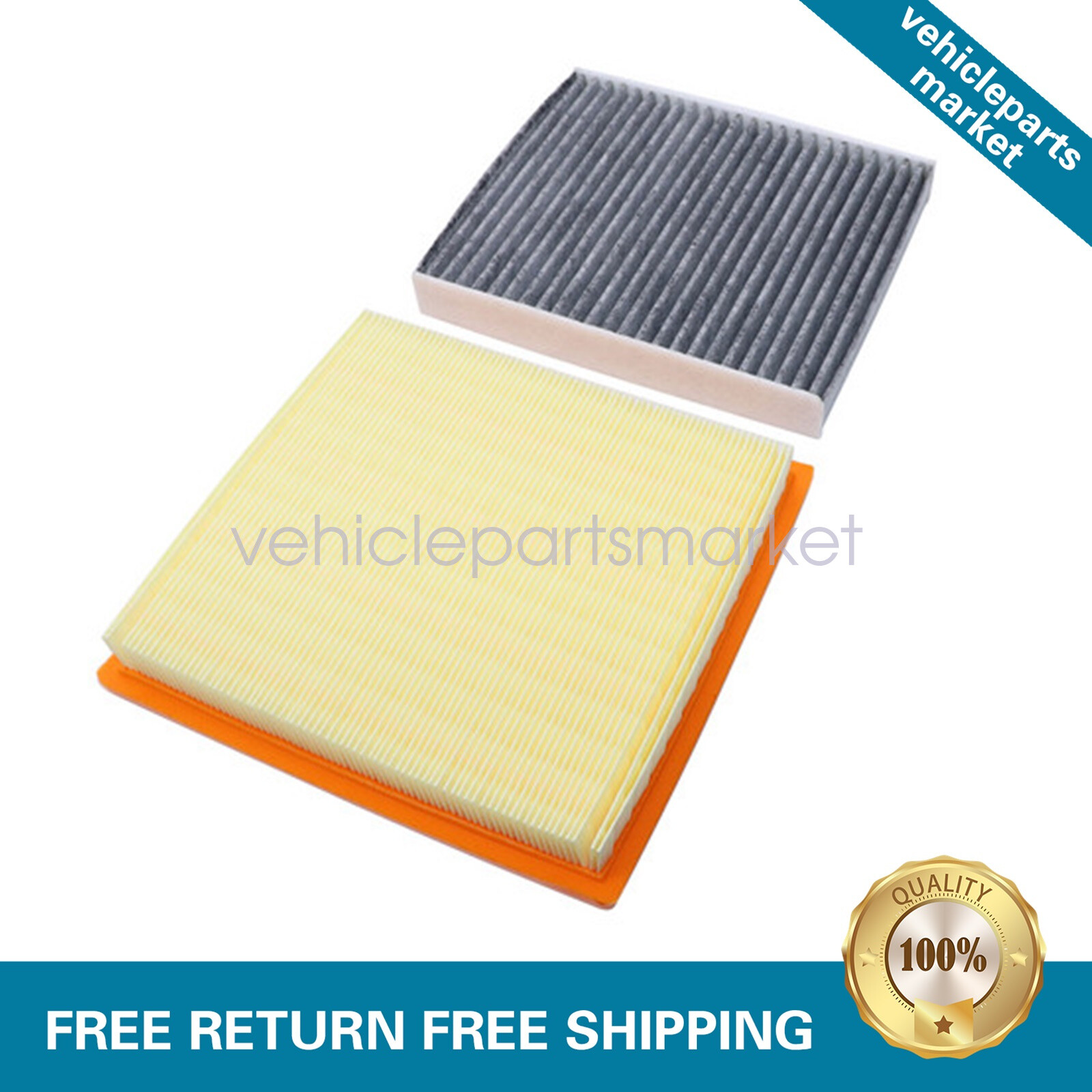 Engine Air Filter + Cabin Air Filter For Subaru Ascent Impreza Crosstrek 2019-22