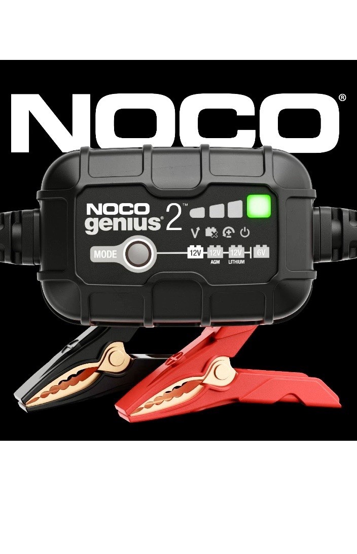 NOCO GENIUS2 6V/12V 2A Smart Battery Charger, Trickle Charger and Maintainer.!