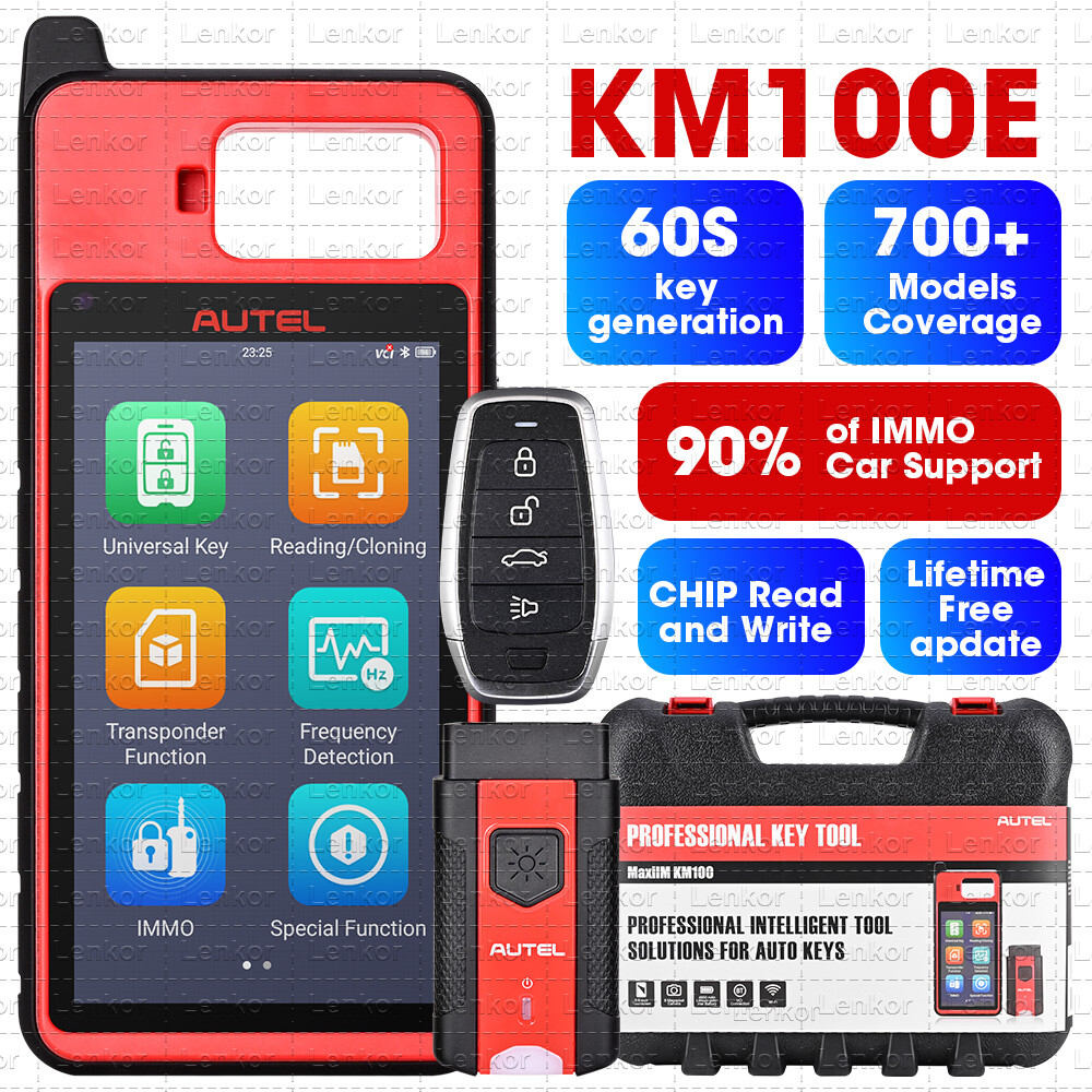 2026 Autel MaxiIM KM100 Key FOB PROGRAMMING Key Generation IMMObilizer 60S