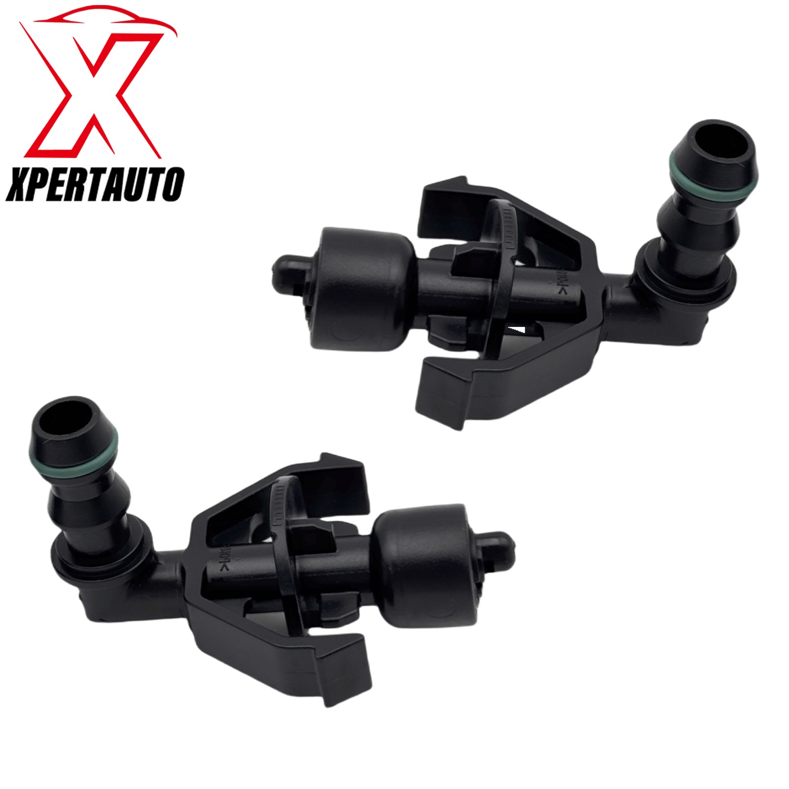 2 Pcs Fit For 2005-2013 BMW M3 New Left & Right Headlamp Washer Actuator Set