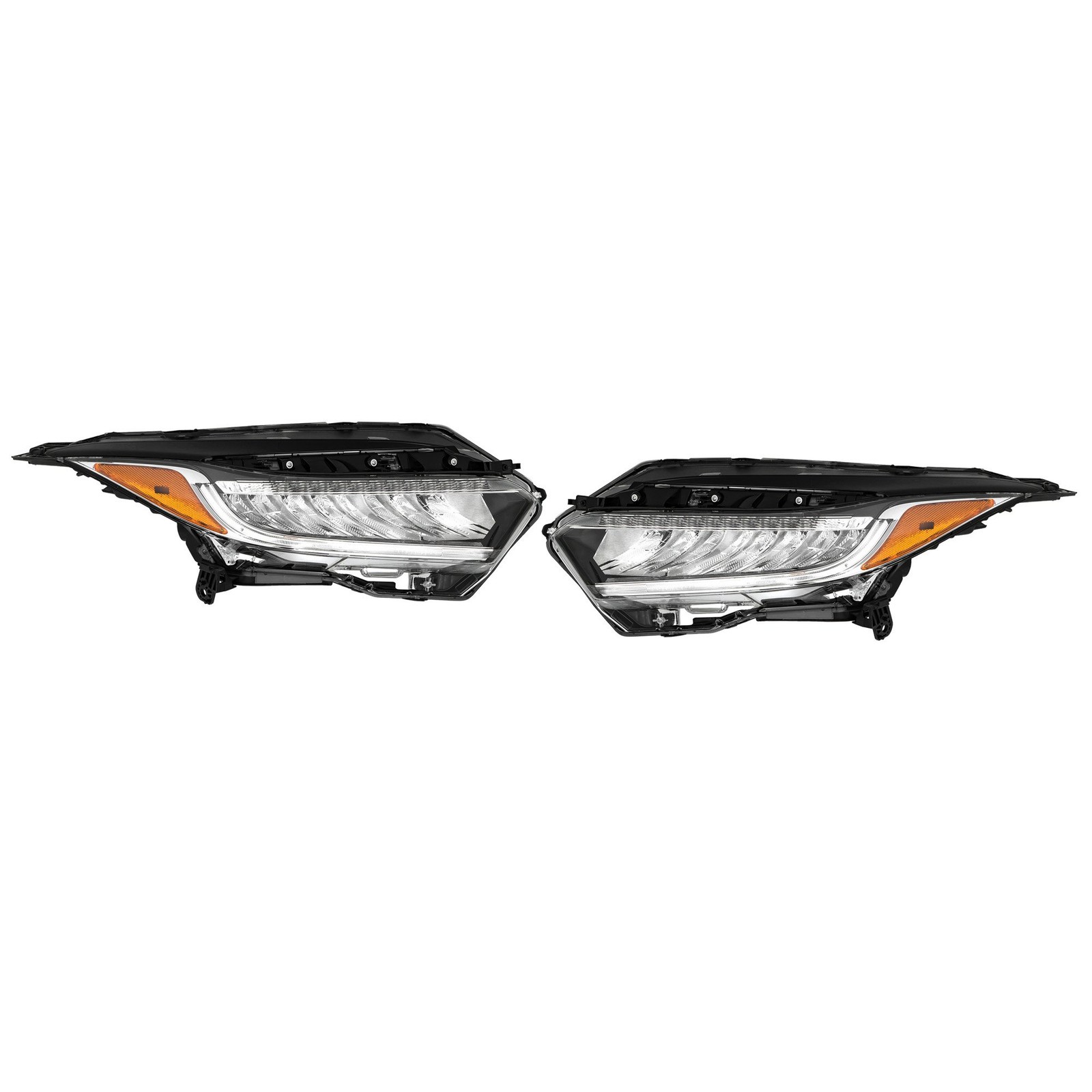 Labwork Left+Right Full LED Headlight Assembly For Honda HR-V Touring 2019-2022
