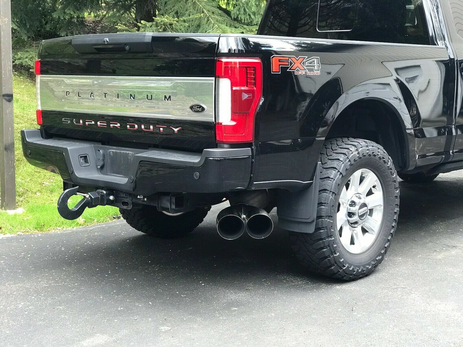 DIESEL EXHAUST STAINLESS TIP FOR FORD F350 F250 F450 SuperDuty 5.00″ DIESEL