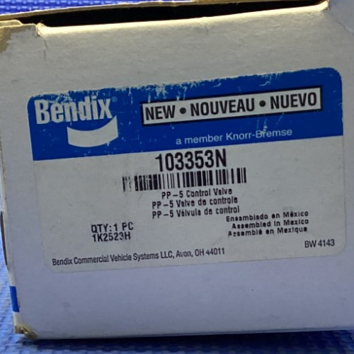 Bendix 103353N Replacement PP-5 OEM Push Pull Air Brake Control Valve Truck