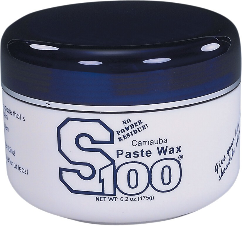 S100 13700W Carnauba Paste Wax 6.2 oz Beeswax Blend Polish