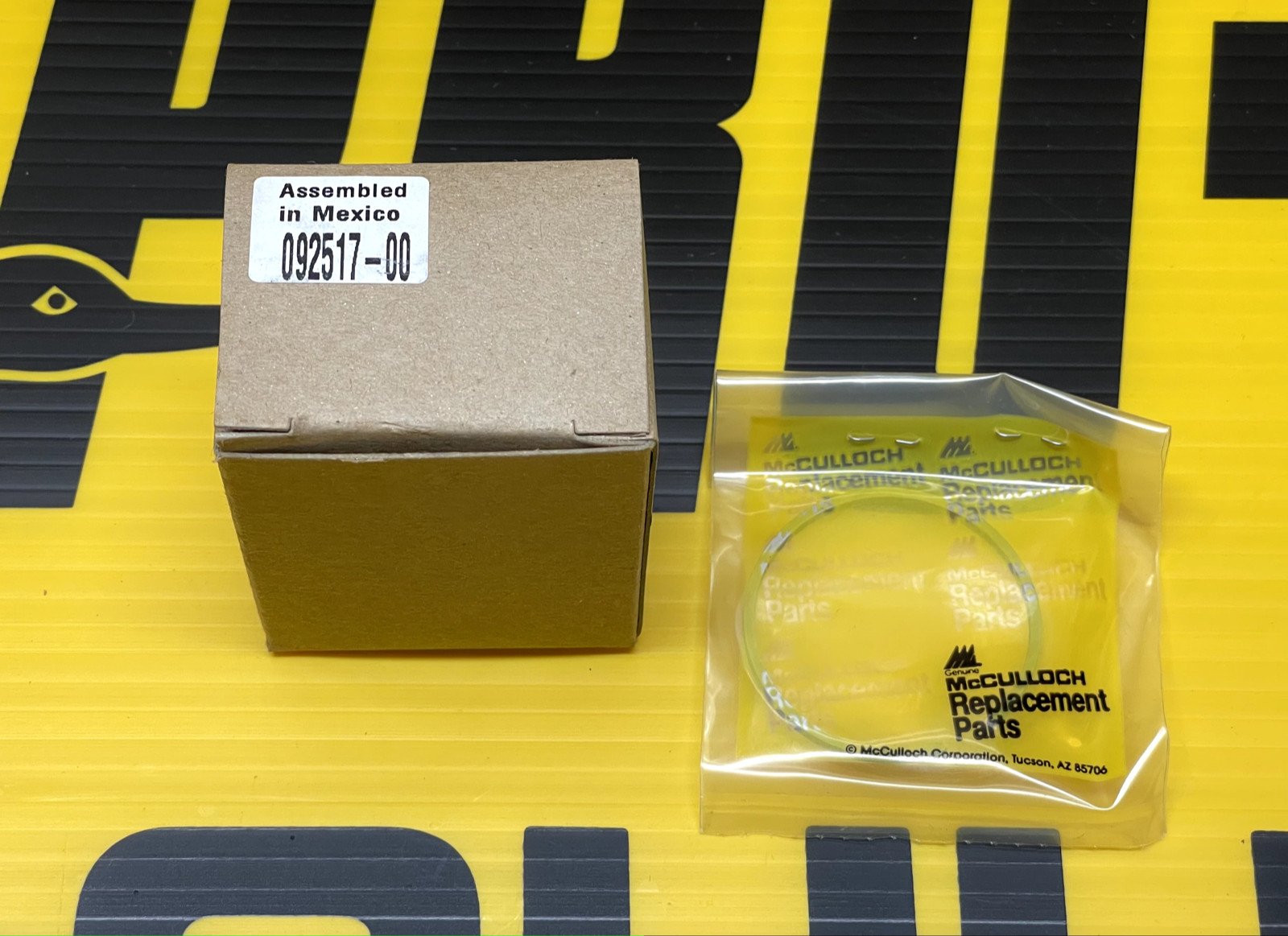 OEM NOS McCulloch 92517 OEM Piston Rings Set of Two (2) (Bin 5)