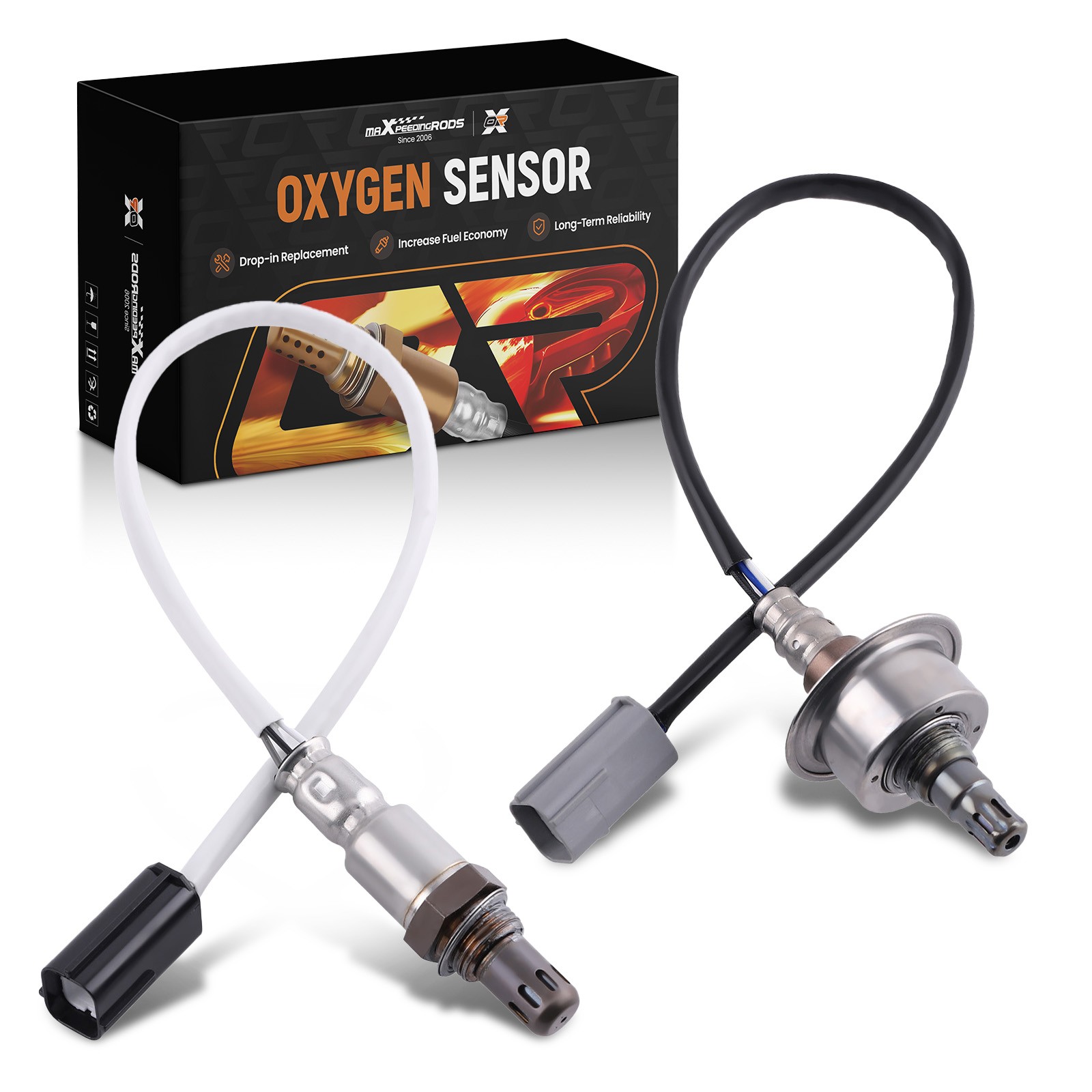 2PCS Up& Down Oxygen O2 Sensor For Nissan Sentra 2.0 2.5L Versa 1.8L Altima 2007