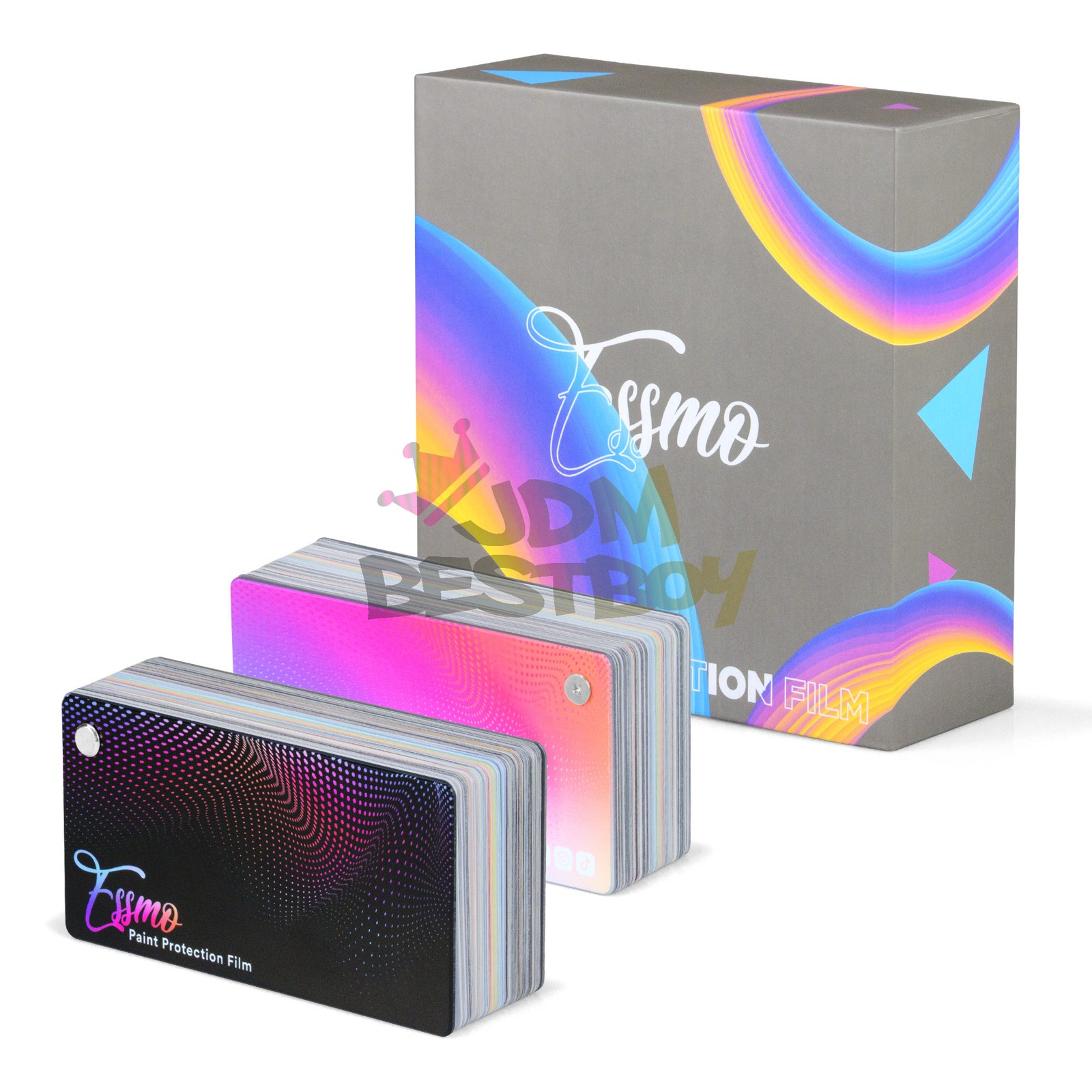 ESSMO PPF Swatches Wet-Application Paint Protection Film Car Vehicle Deck Book