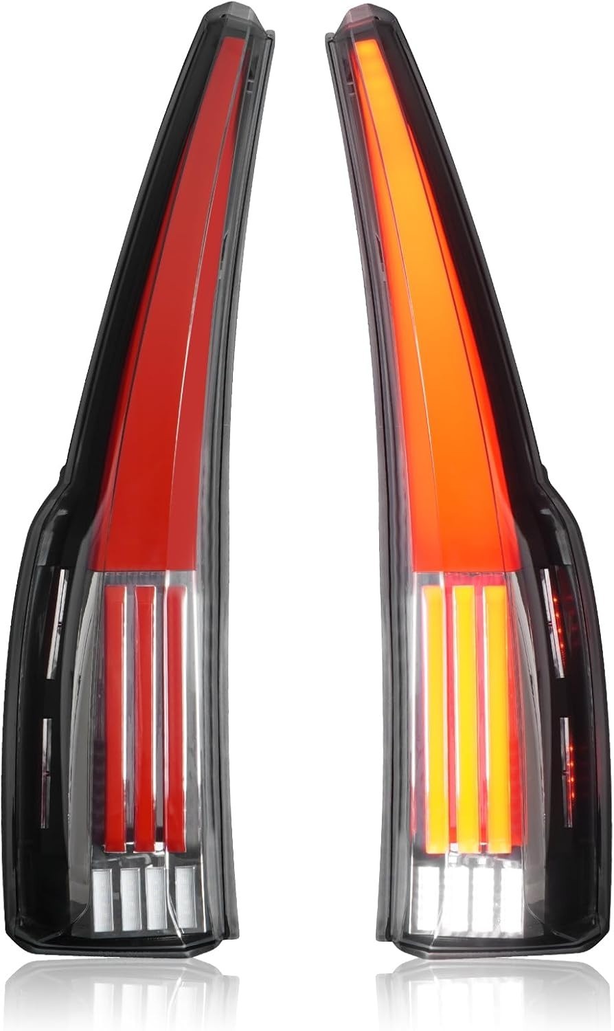 2015-2020 GMC Yukon long Tail Lights Rear Lamps Set clear